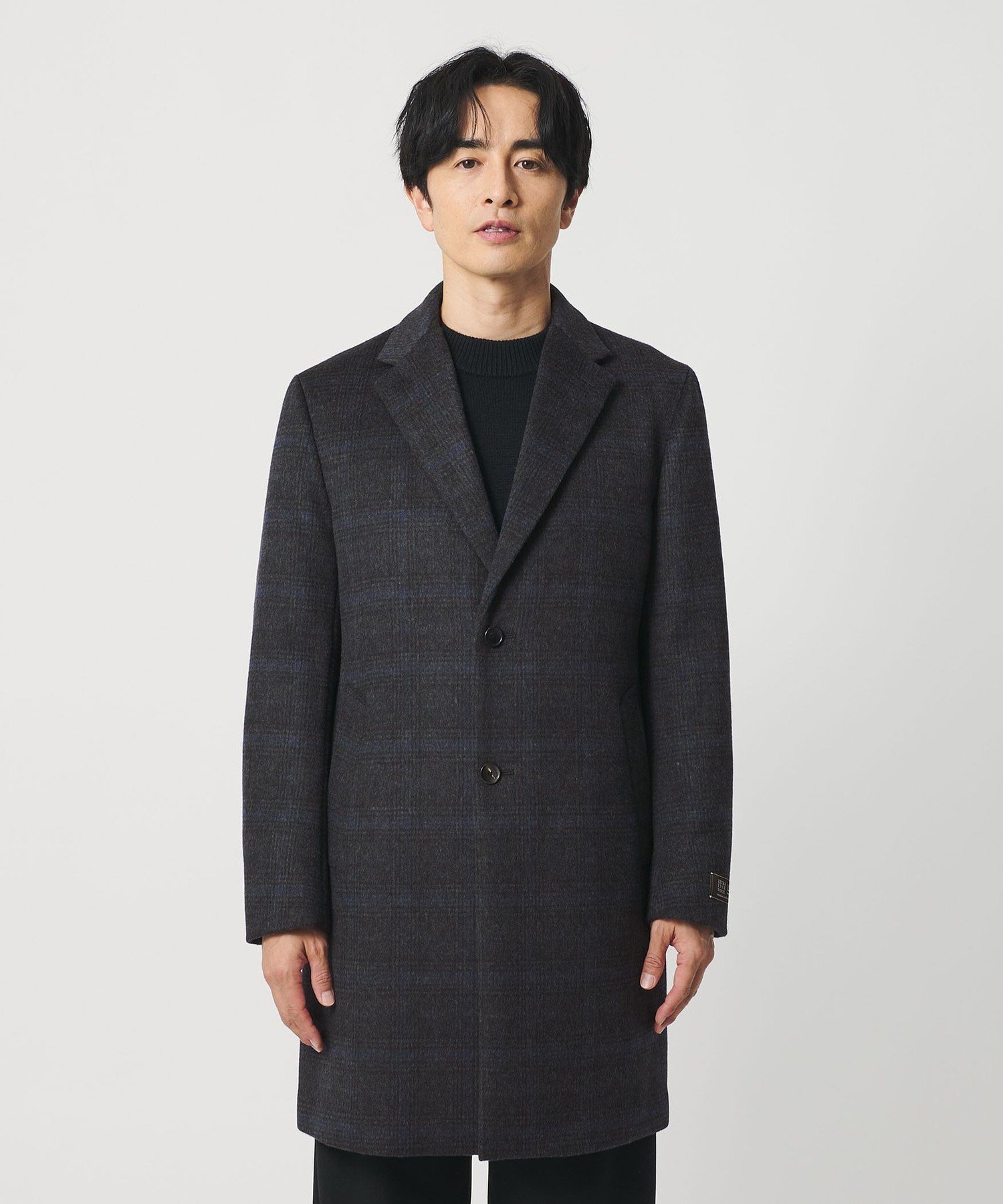 BEAUTY&YOUTH UNITED ARROWS｜120S メルトン チェック チェスター