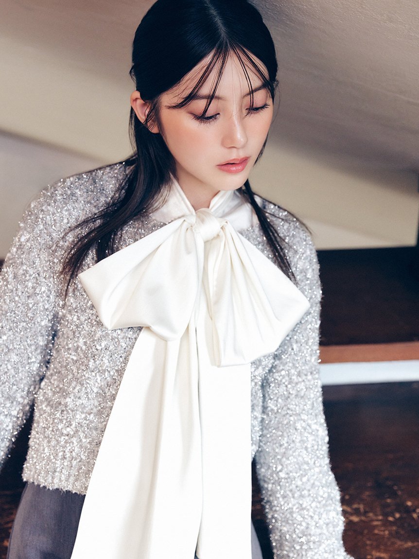 FRAY I.D｜ビッグボウタイブラウス | Rakuten Fashion(楽天