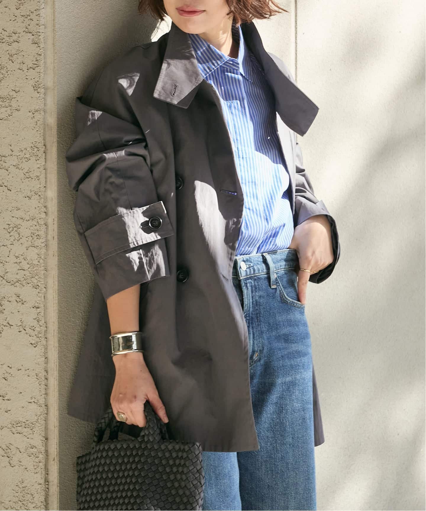 JOURNAL STANDARD L'ESSAGE｜NALYAスタンドショートコート | Rakuten