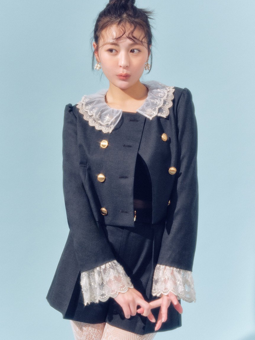 LILY BROWN｜【WEB限定カラー】[L.B CANDY STOCK]スカラップビジュー