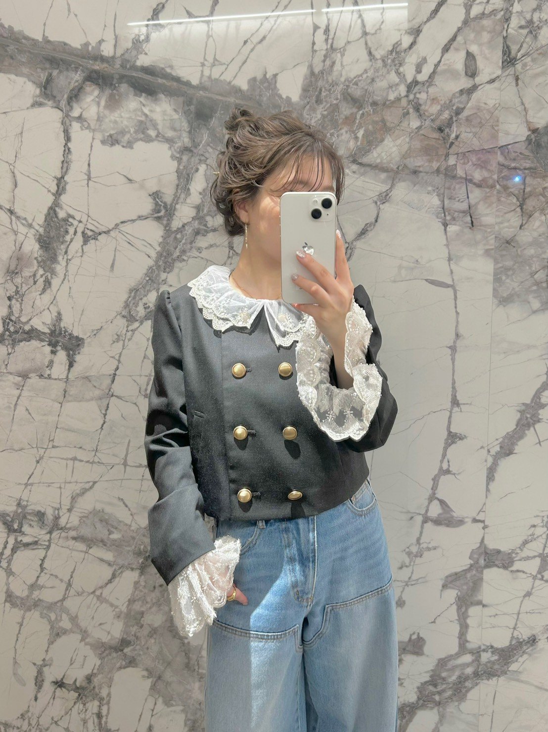 LILY BROWN｜【WEB限定カラー】[L.B CANDY STOCK]スカラップビジュー