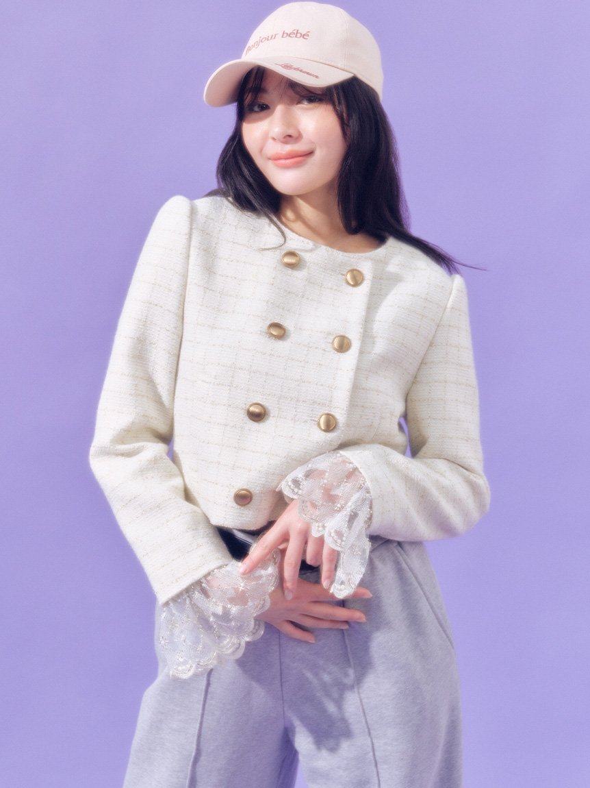 LILY BROWN｜【WEB限定カラー】[L.B CANDY STOCK]スカラップビジュー