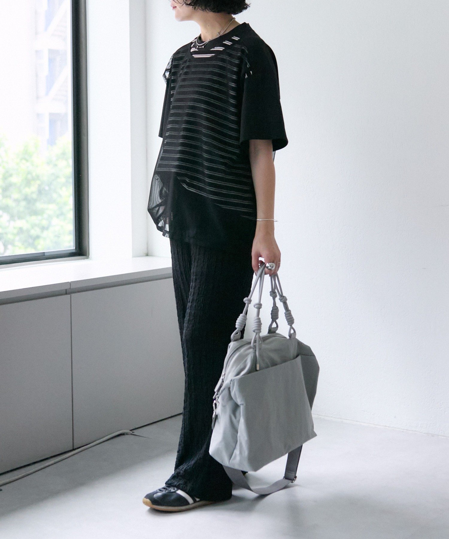 ear PAPILLONNER｜トラベルボストンバッグL《撥水》 | Rakuten Fashion