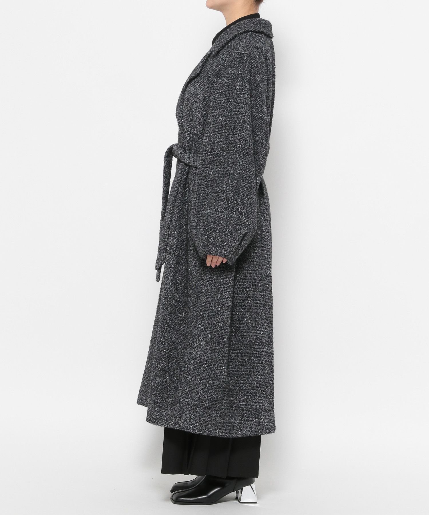 HARE｜コクーンスリーブラメロングコート | Rakuten Fashion(楽天