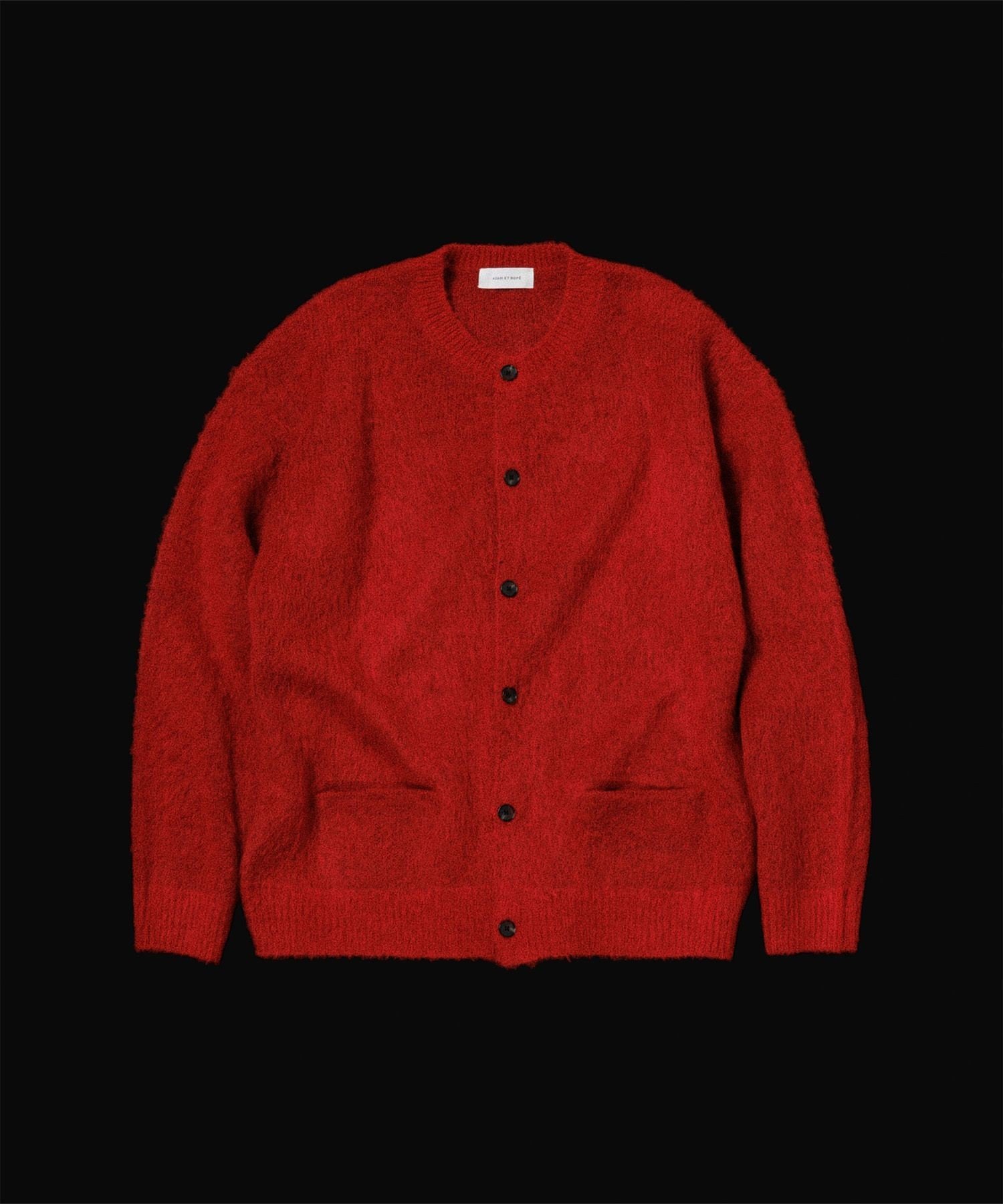 ADAM ET ROPE'｜モヘアミックス オーバーサイズ クルーネック