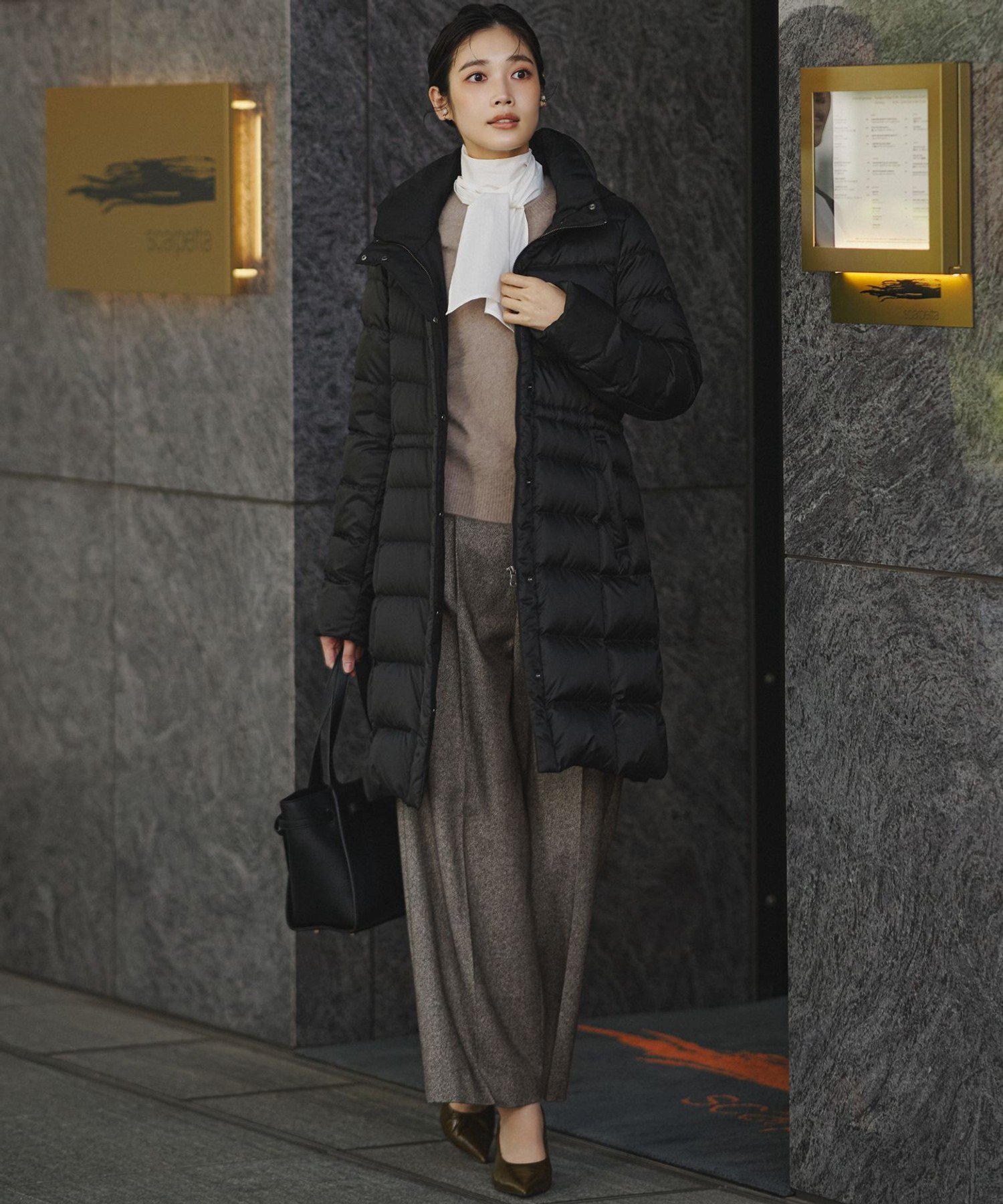 23区｜【VERY掲載/新色追加】シレータフタ ロング ダウンコート