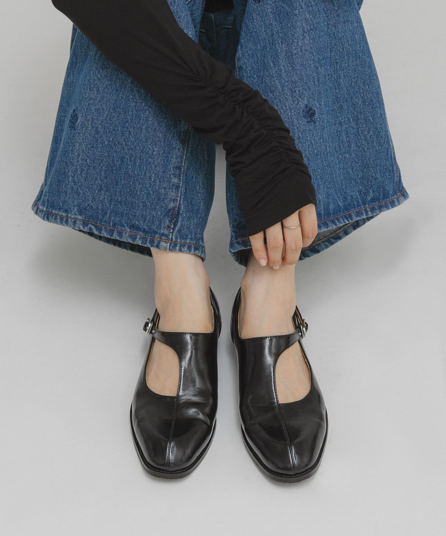 KBF｜アシンメトリーメリージェーンローファー | Rakuten Fashion(楽天