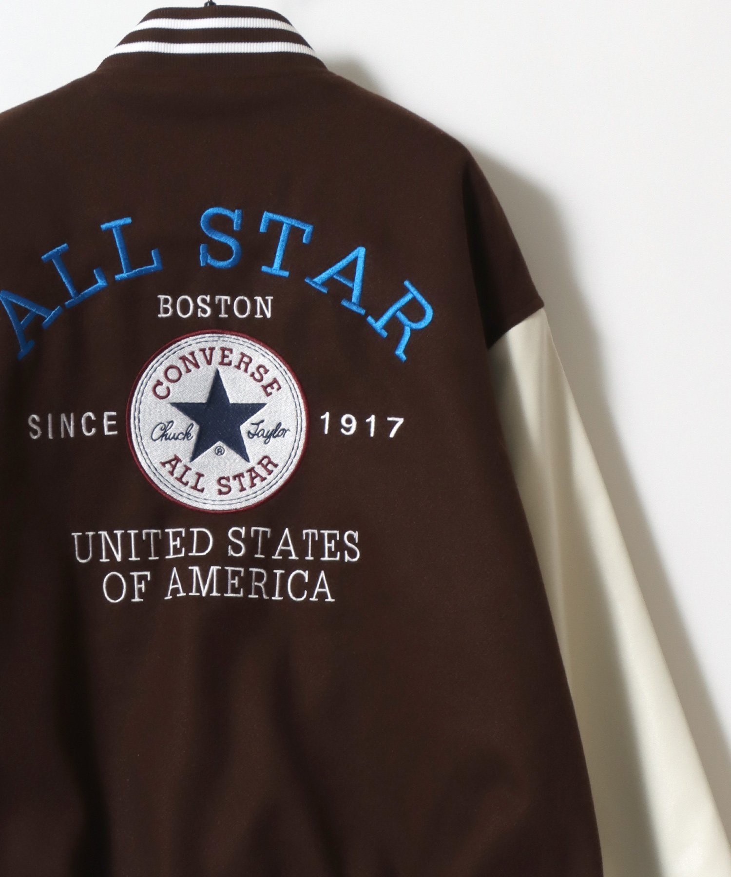 Lazar｜CONVERSE コンバース スタジアムジャケット メンズ スタジャン