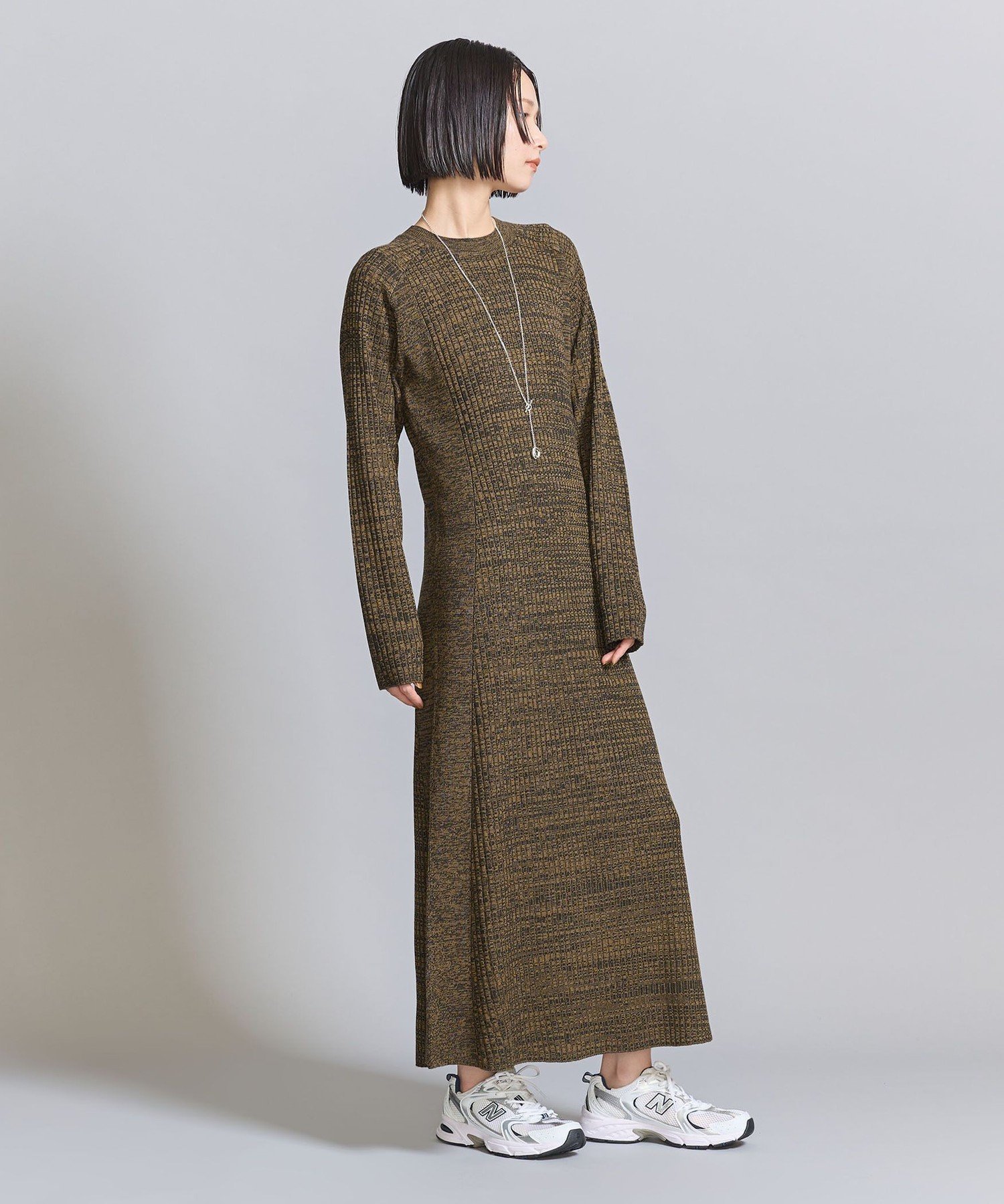 UNITED ARROWS LTD. OUTLET｜リブニット フレア ワンピース | Rakuten