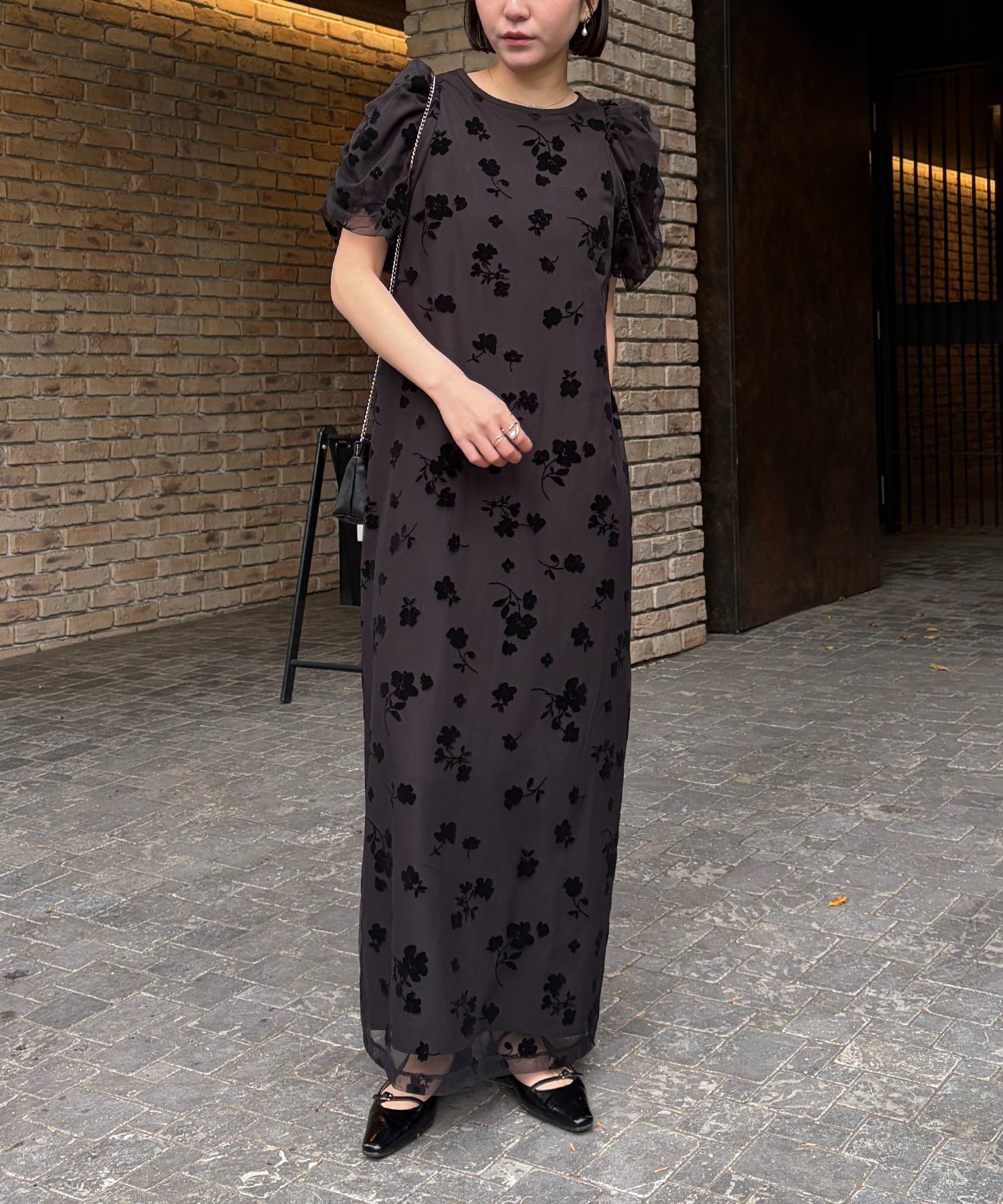 CAPRICIEUX LE'MAGE｜【オケージョン/サイズ展開あり】フロッキーパフ