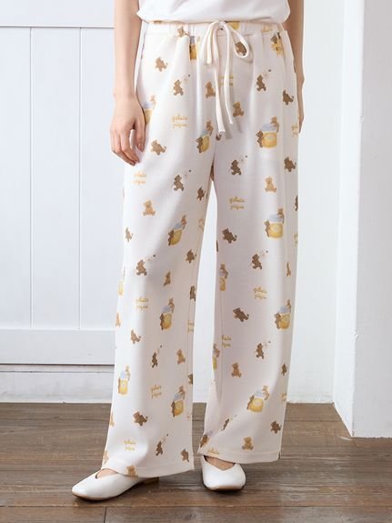 gelato pique｜はちみつベア柄ロングパンツ | Rakuten Fashion(楽天