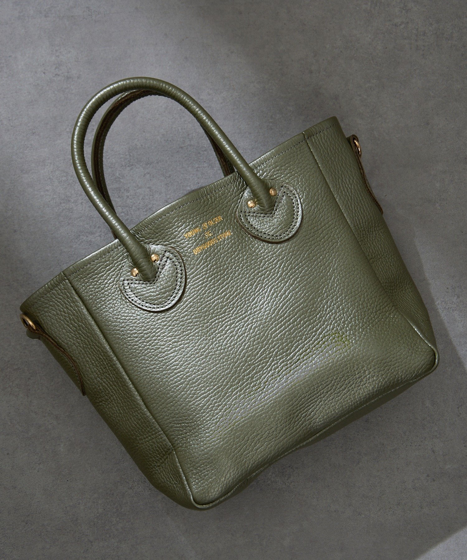 SETUP7｜YOUNG&OLSEN/EMBOSSED LEATHER D TOTE S トートバッグ 日本製