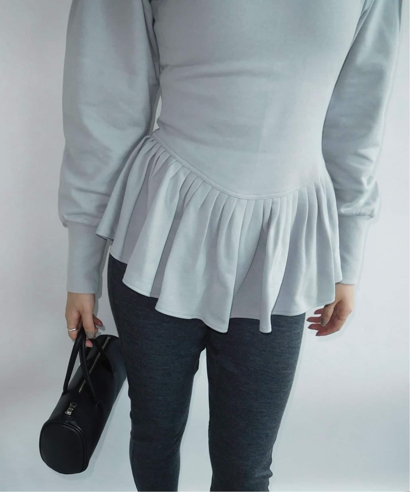 EDIT.FOR LULU｜angielala LULU ペプラムスウェット | Rakuten Fashion