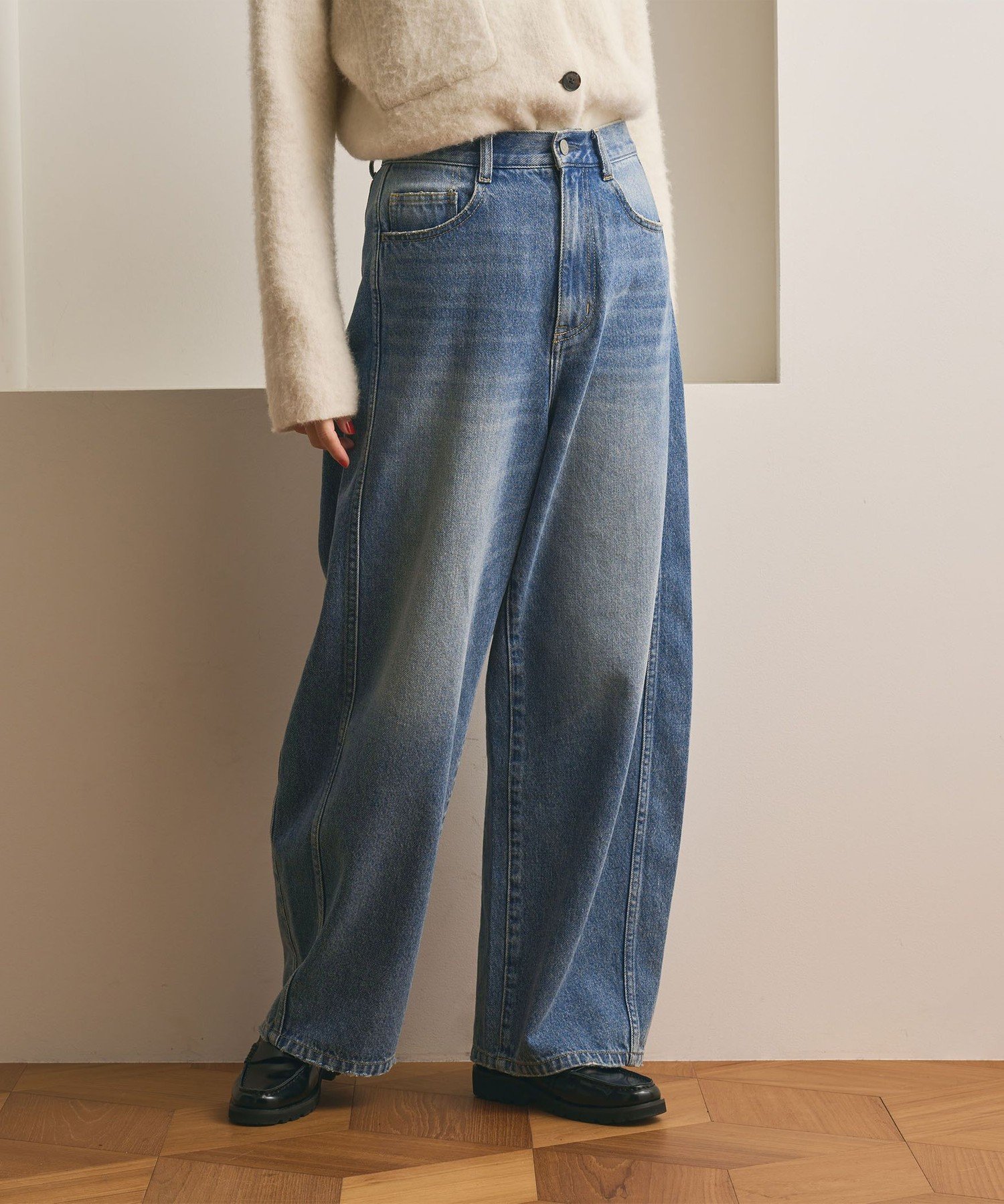 BEAUTY&YOUTH UNITED ARROWS｜コットンデニム カーブパンツ | Rakuten