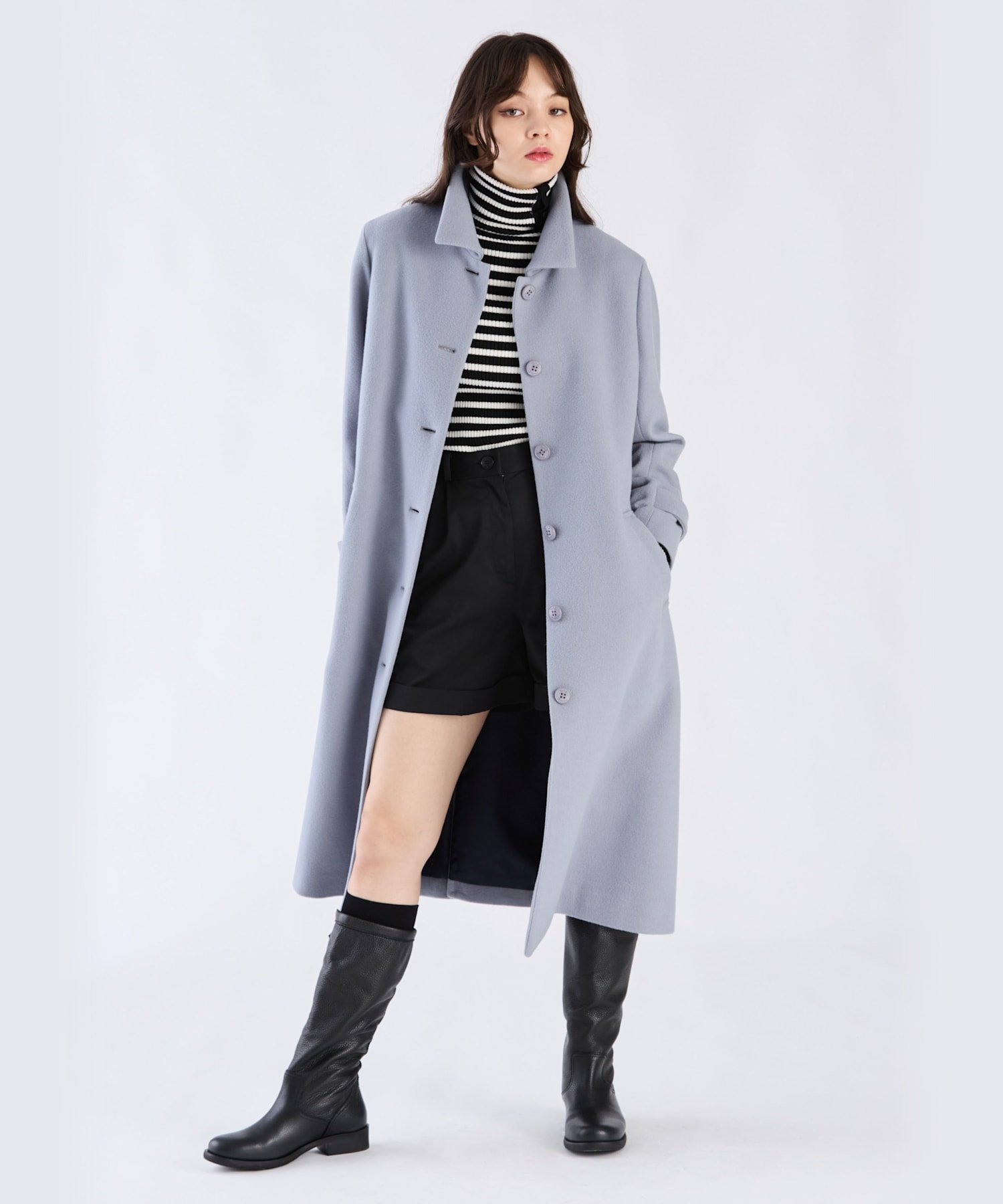 agnes b.｜ウール ロングコート | Rakuten Fashion(楽天ファッション