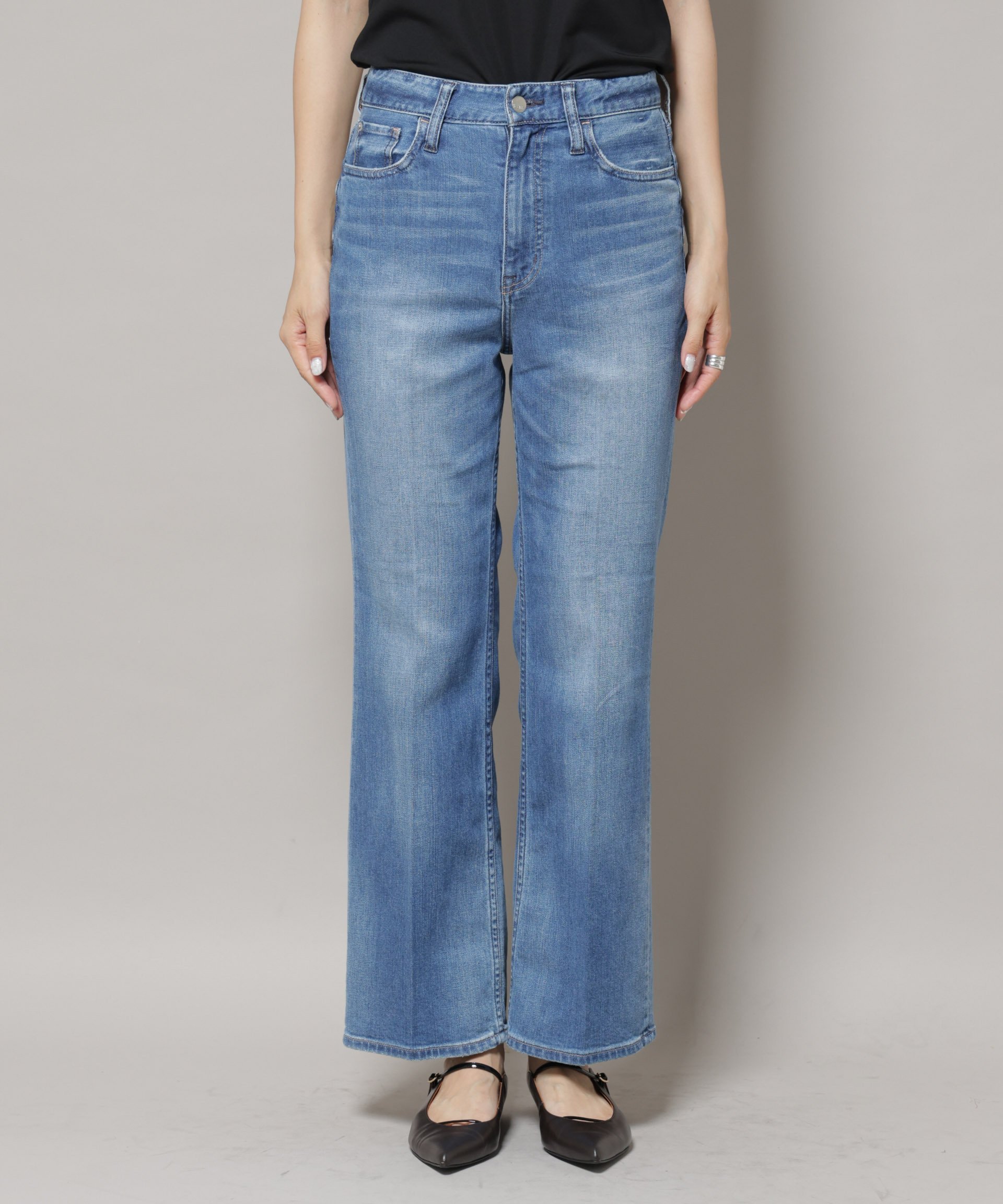 NANO universe｜Healthy DENIM/Lotus フレアデニム | Rakuten Fashion