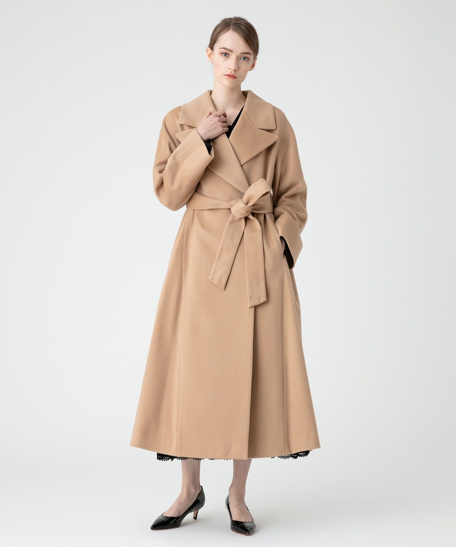 allureville｜【LOULOU WILLOUGHBY】ピュアカシミヤコート | Rakuten