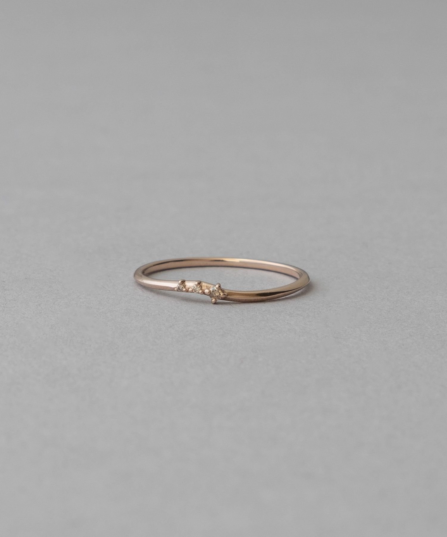 ete｜[レイヤード] K10MPG ブラウンダイヤモンド リング | Rakuten