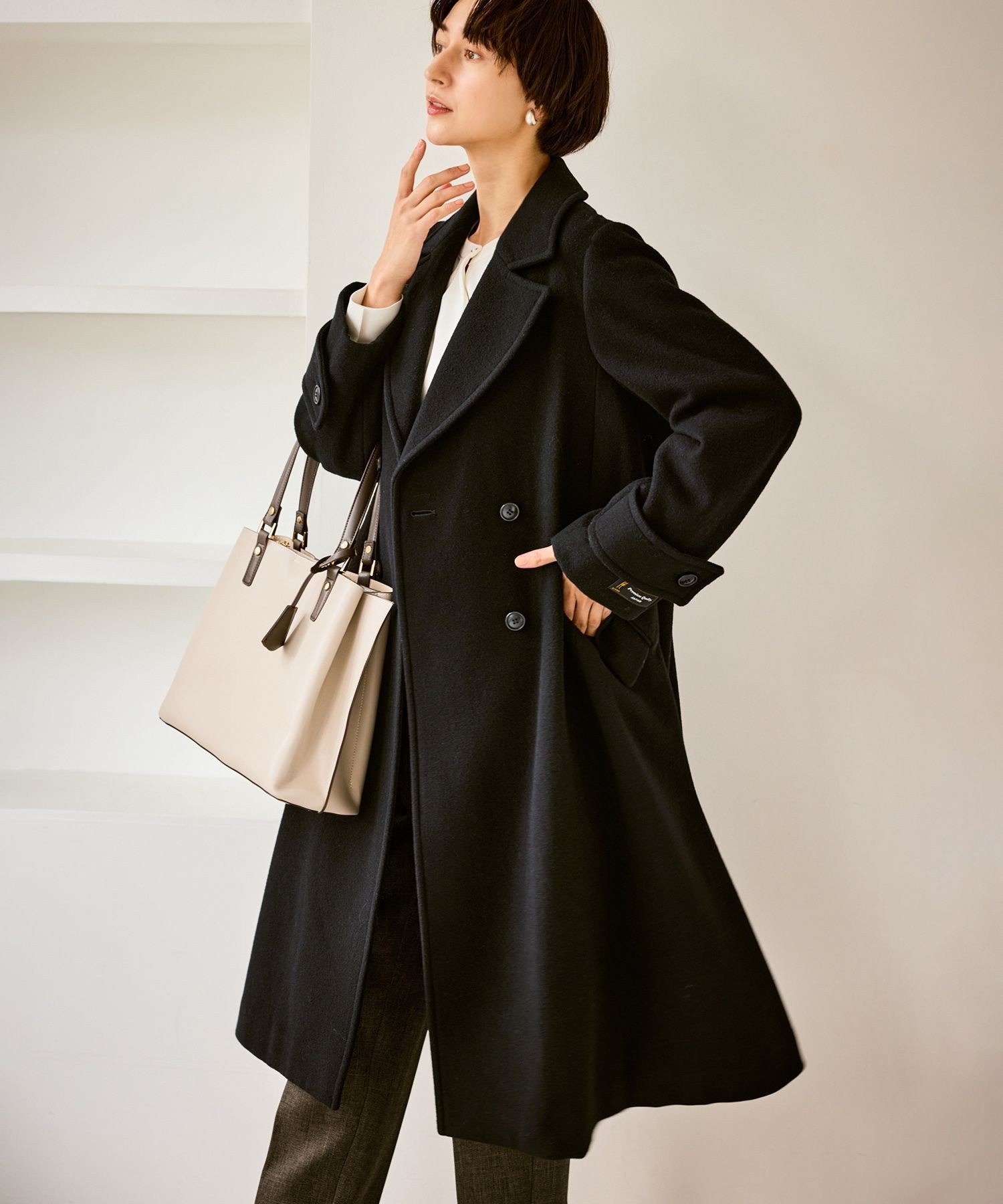 ROPE' PICNIC｜JAPAN FABRIC ダブルチェスターコート/一部WEB限定