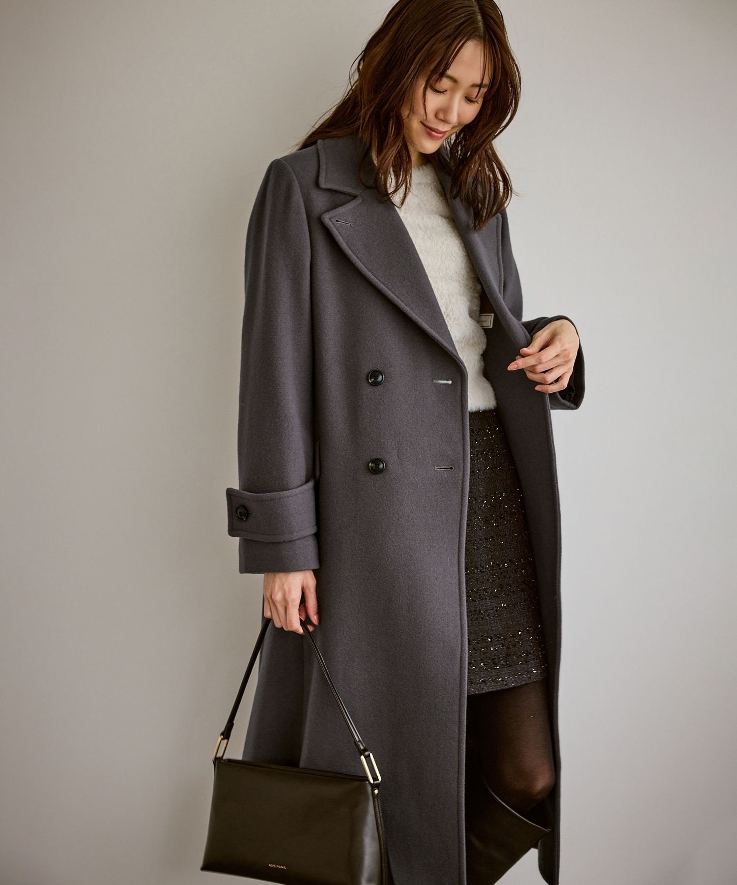 ROPE' PICNIC｜JAPAN FABRIC ダブルチェスターコート/一部WEB限定