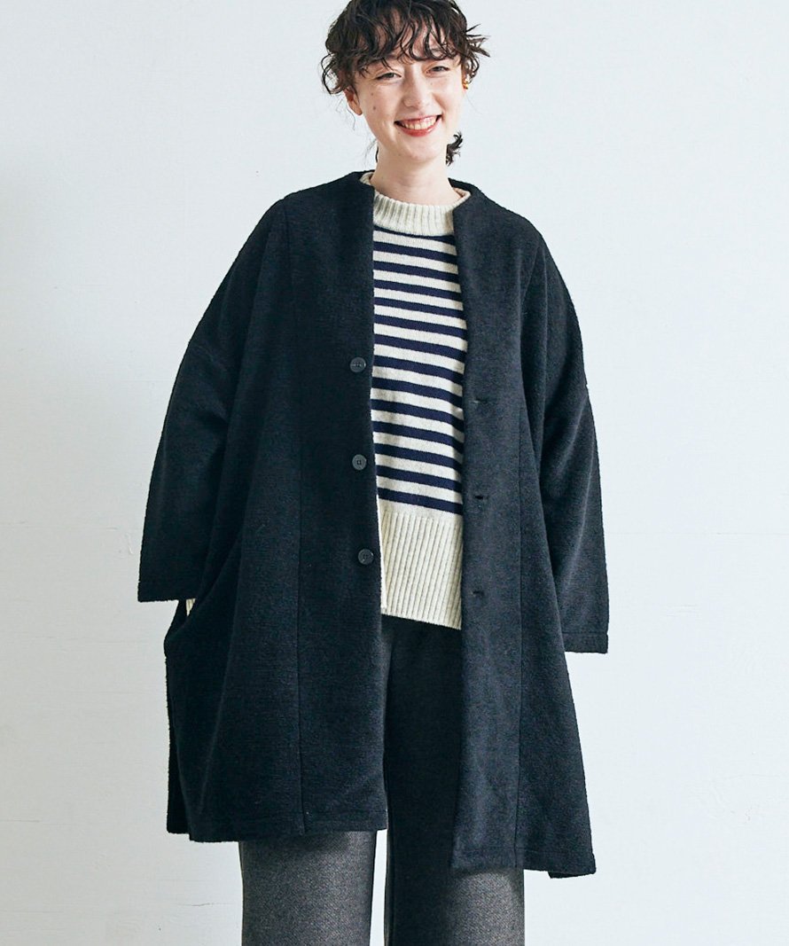 NARU FACTORY｜トラベルウールプレミアノッチコート | Rakuten Fashion