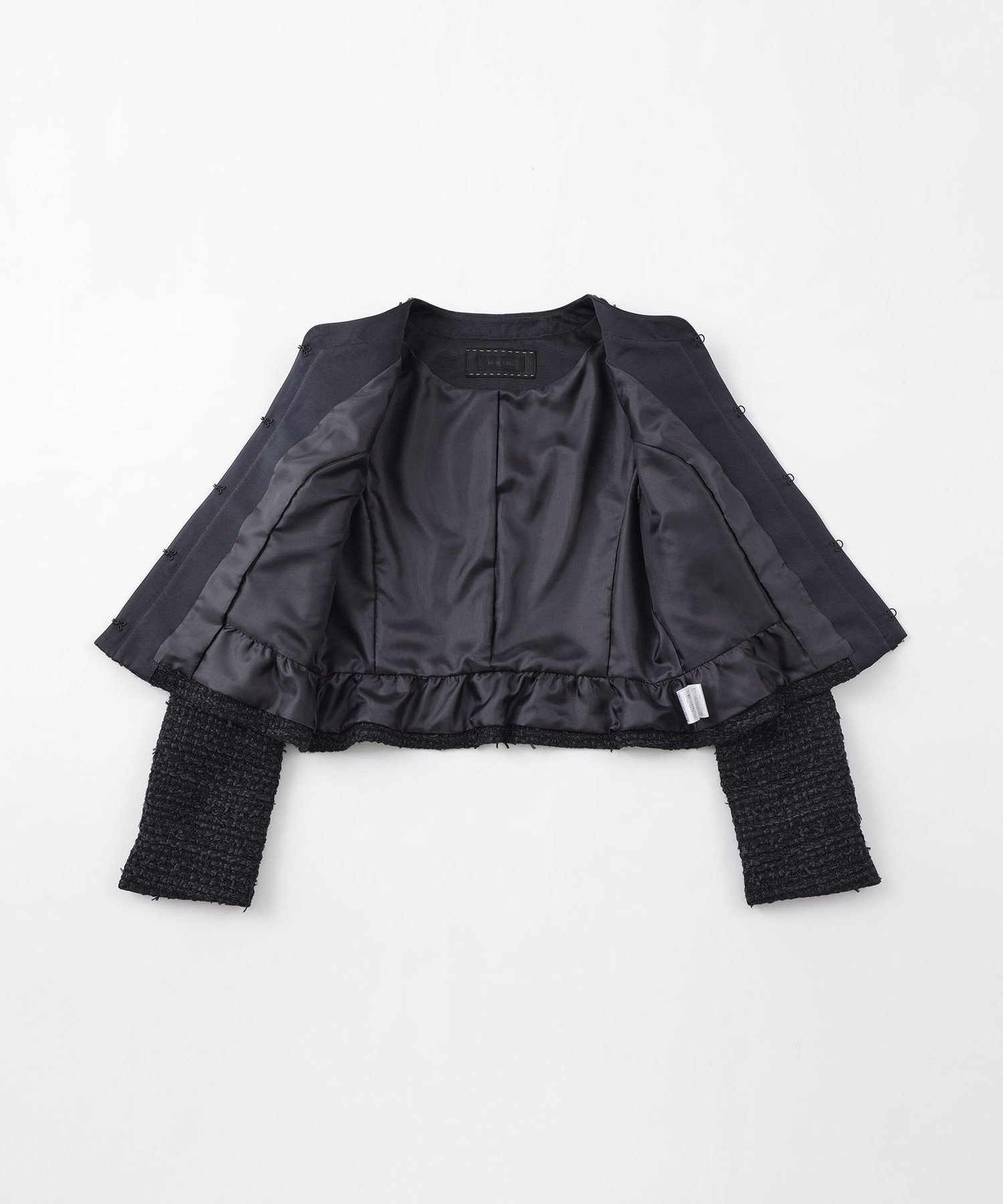 TO BE CHIC｜ファンシーツイードノーカラー ジャケット | Rakuten