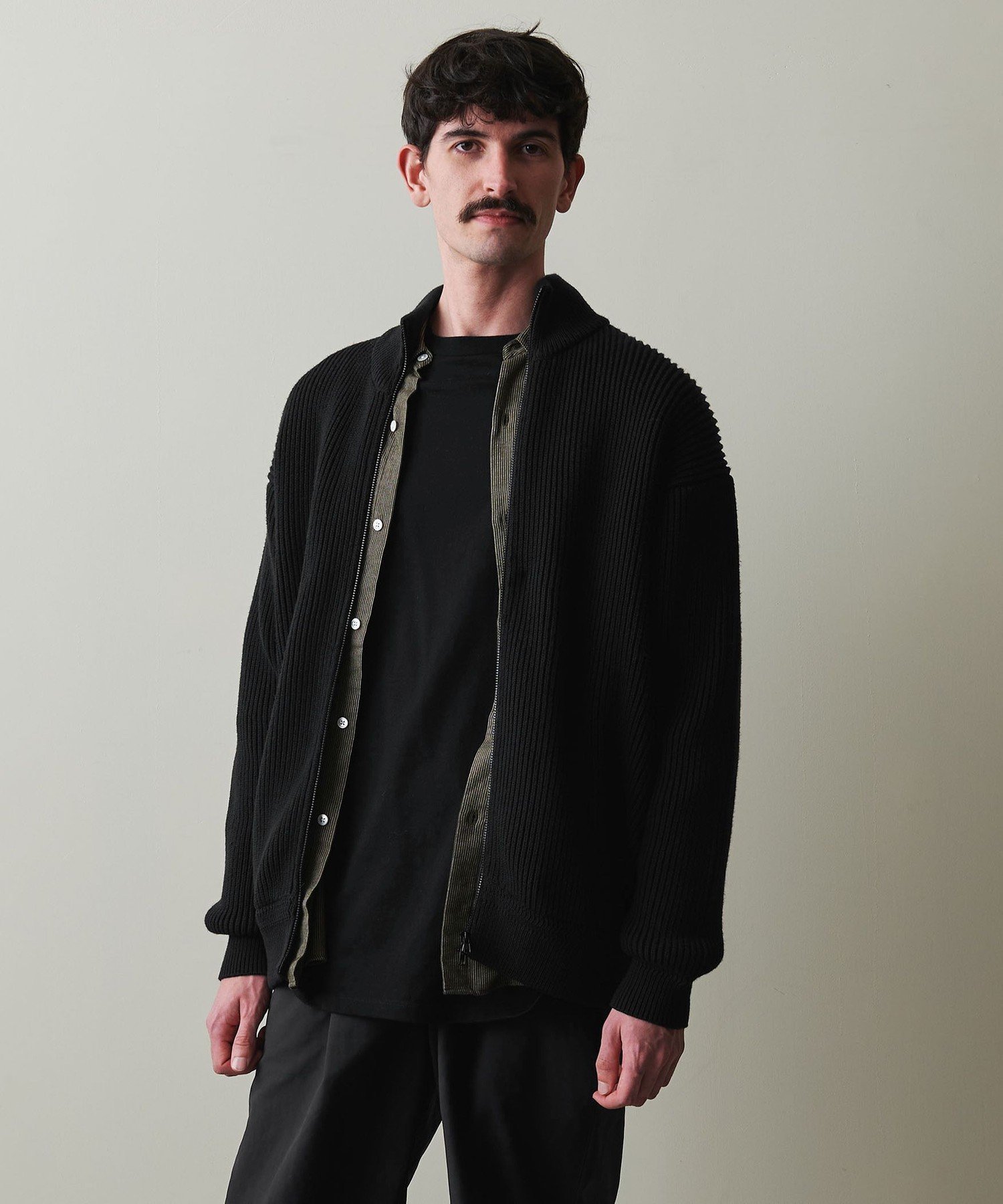 【steven alan】TC アゼ　ドライバーズニット Steven Alan＞ TC アゼ ドライバーズ ニット｜ユナイテッドアローズ