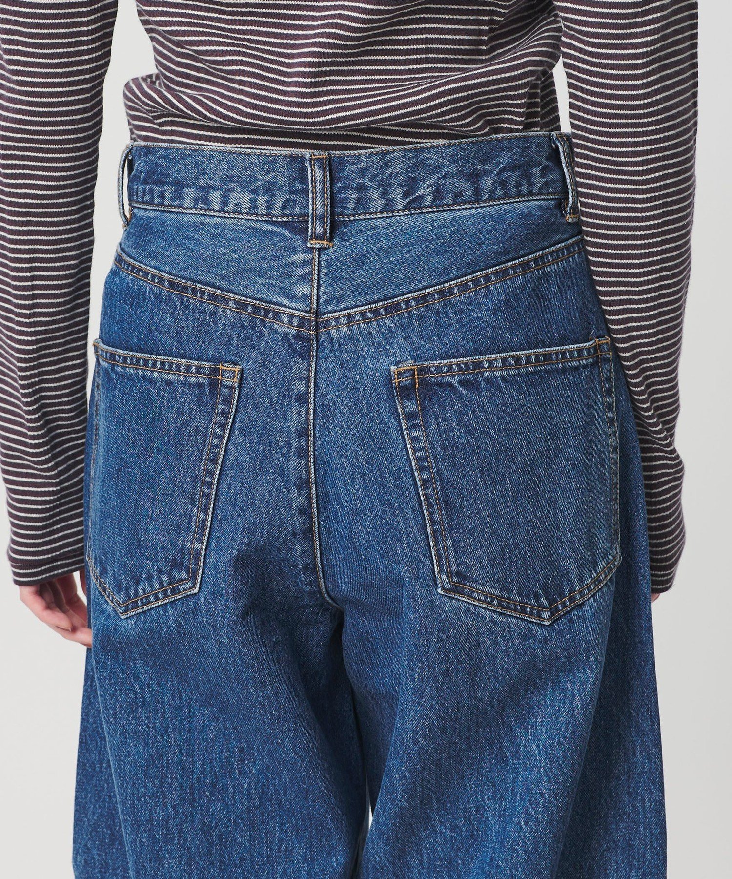 BEAUTY&YOUTH UNITED ARROWS｜【WEB限定】カーブ デニムパンツ