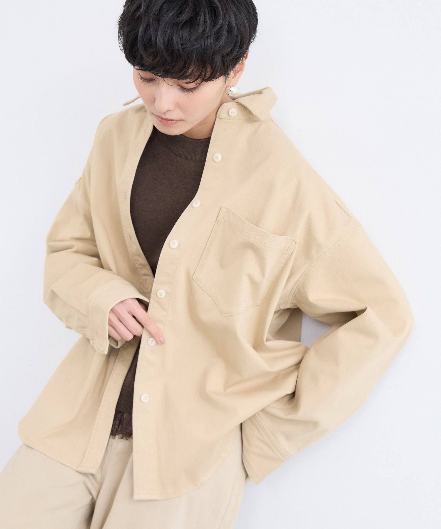 BARNYARDSTORM｜カットデニムシャツジャケット | Rakuten Fashion(楽天