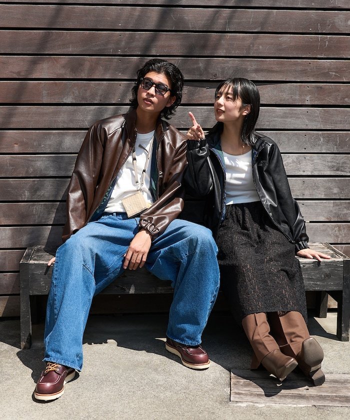 FREAK'S STORE｜別注 LEATHERETTE STAND COLLAR BLOUSON 25AW