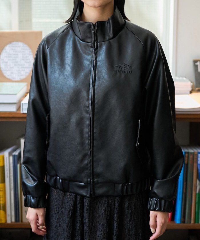 FREAK'S STORE｜別注 LEATHERETTE STAND COLLAR BLOUSON 25AW