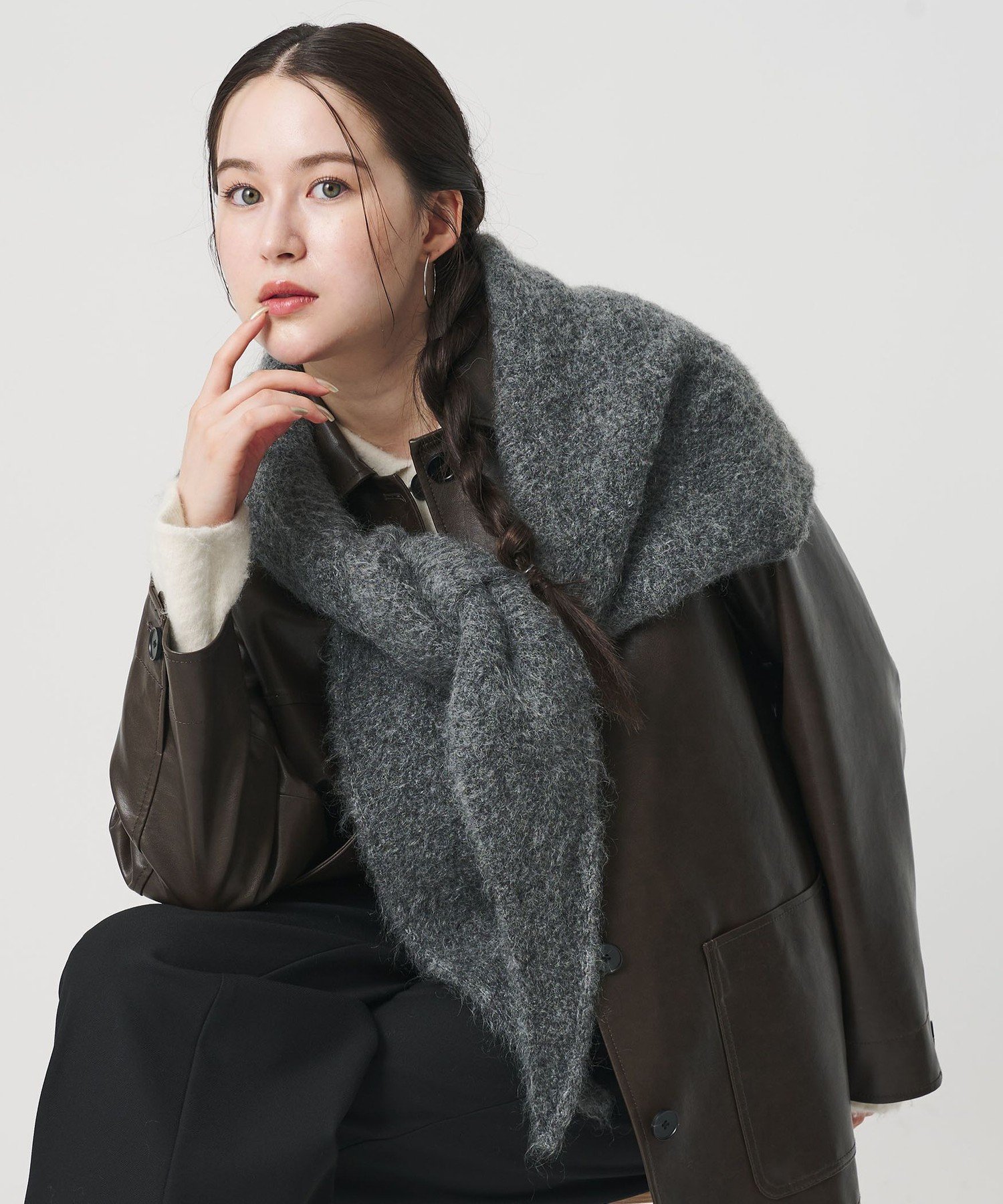 BEAUTY&YOUTH UNITED ARROWS｜トライアングル マフラー | Rakuten