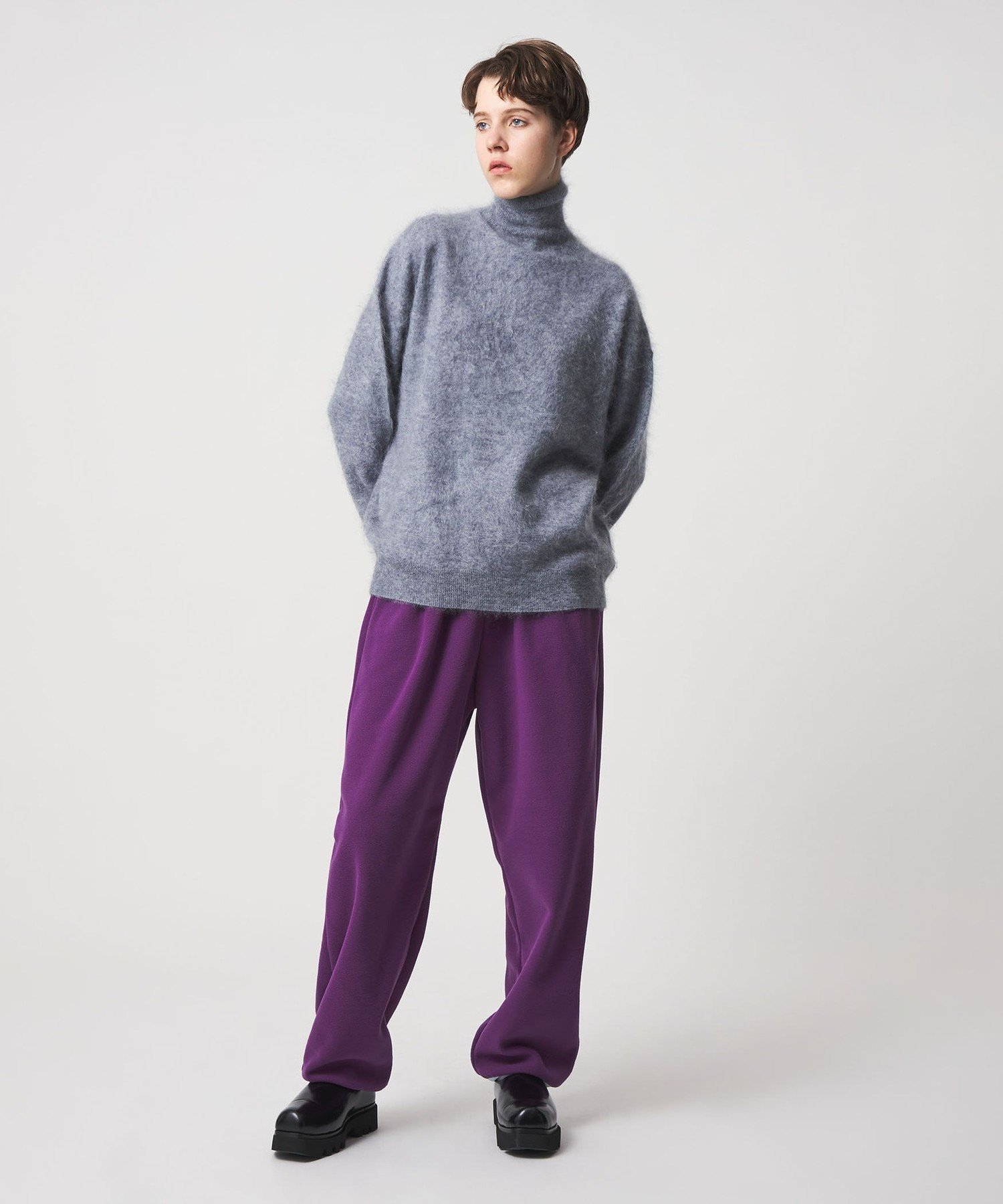 ぽぽのん　6(ROKU)カシミヤ タートルネック BEAUTY&YOUTH UNITED ARROWS｜<6(ROKU)>カシミヤ タートルネック