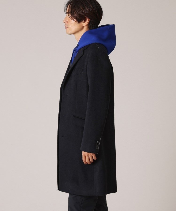 TAKEO KIKUCHI｜ウールカシミヤブレンド チェスターコート | Rakuten