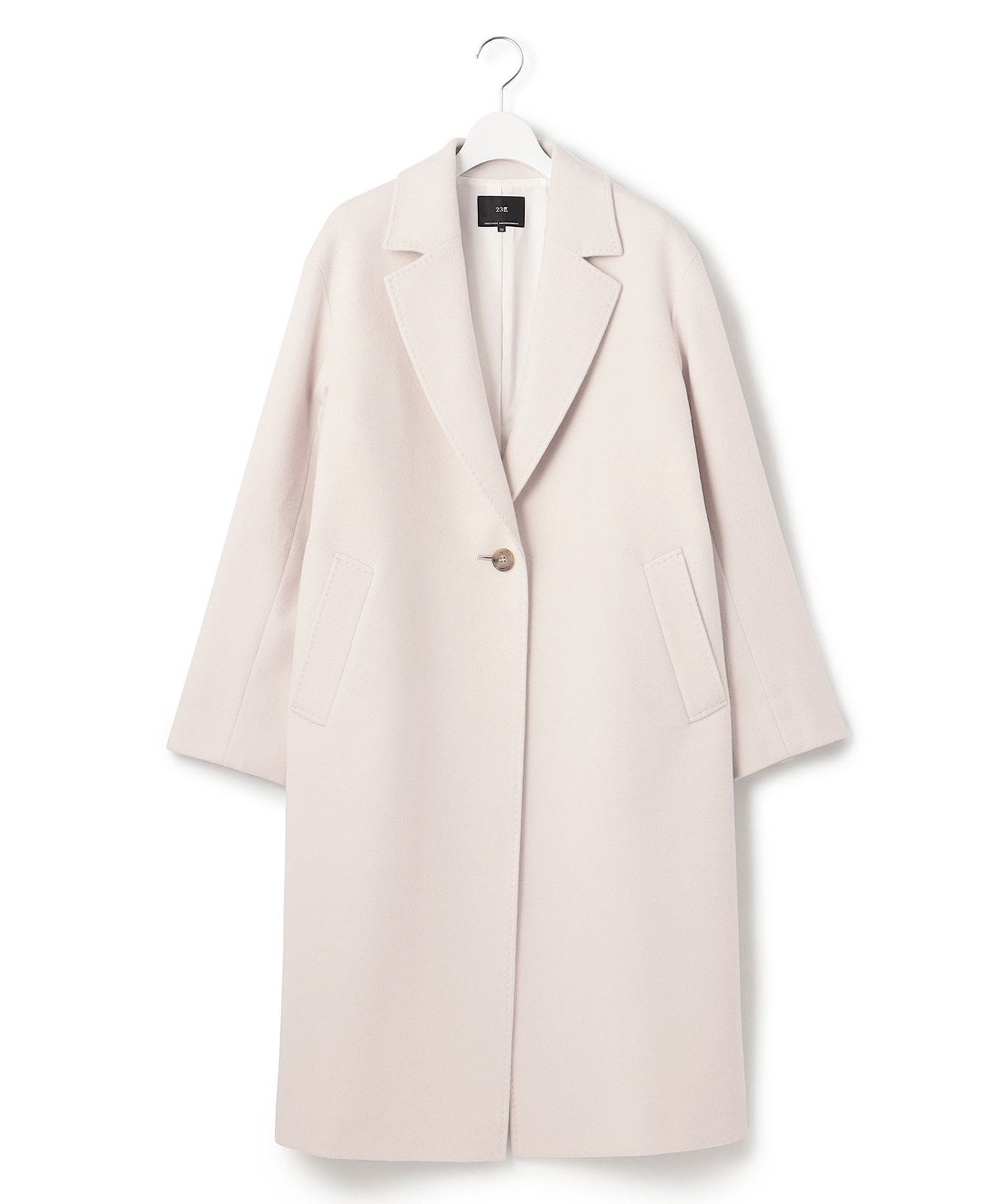 23区｜【滝沢眞規子さん着用】ウールカシミヤビーバー チェスター