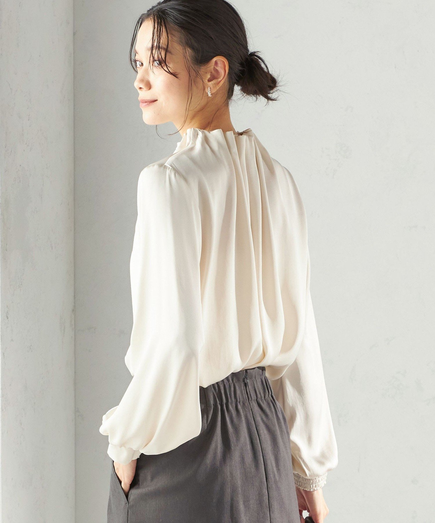 arts&science ギャザーブラウス Button front gather blouse – ARTS&SCIENCE ONLINE SELLER