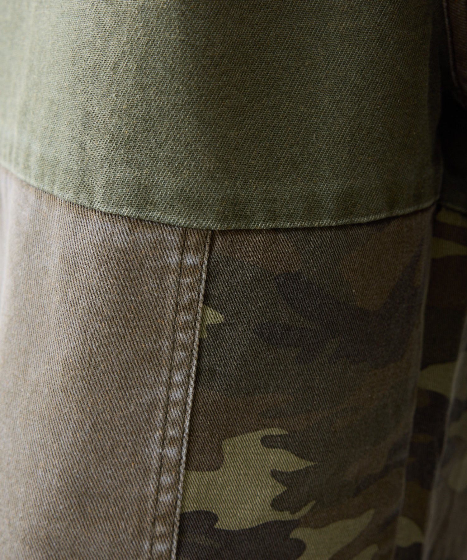 CIAOPANIC TYPY｜【etsinta/エシンタ】リメイク切り替えミリタリー