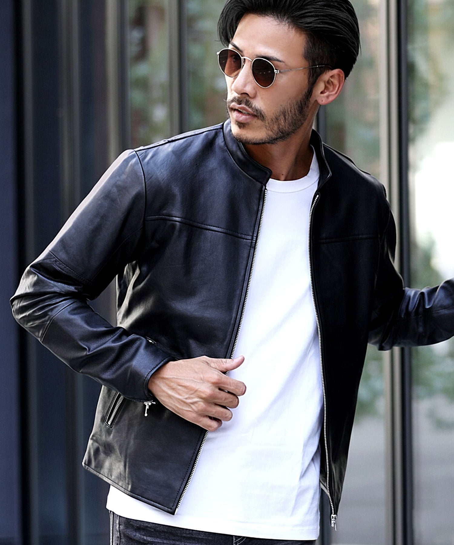 JIGGYS SHOP｜リプロダクトレザー 本革 ライダース ジャケット レザー