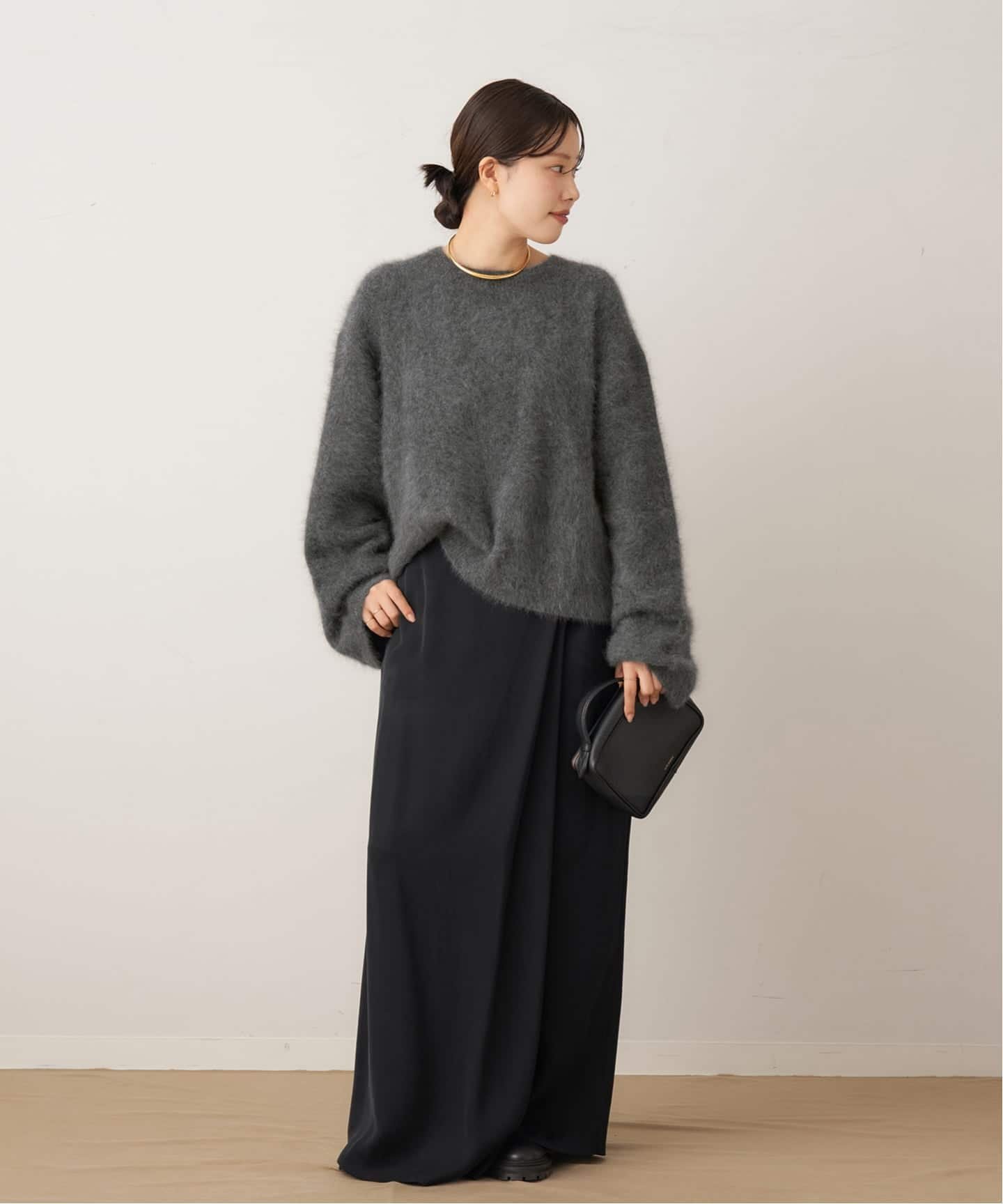 plage｜《一部カラー六本木店・WEB限定》Fur Essential ニット