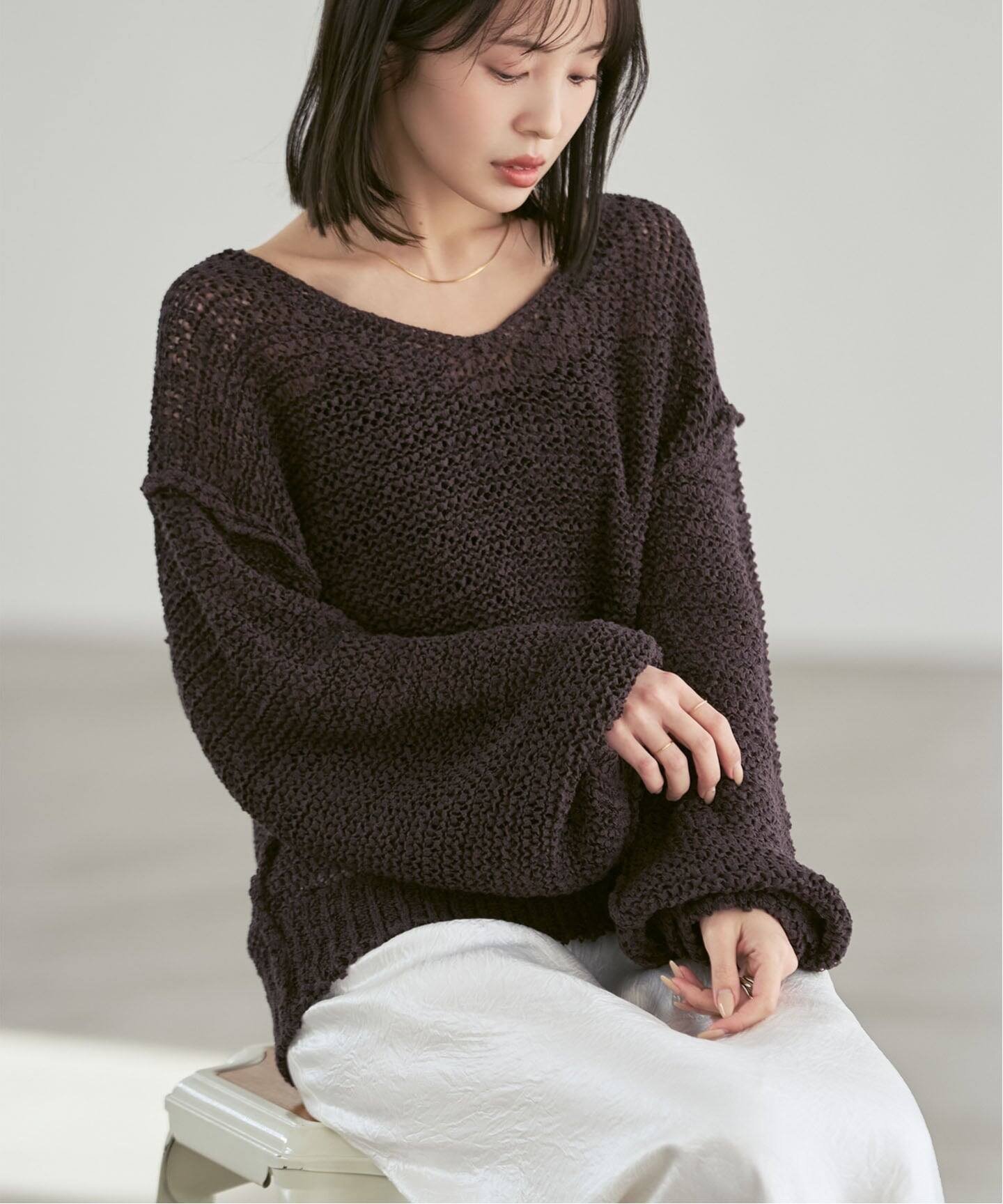 NOBLE(ノーブル)のニットアイテム一覧 | Rakuten Fashion(楽天