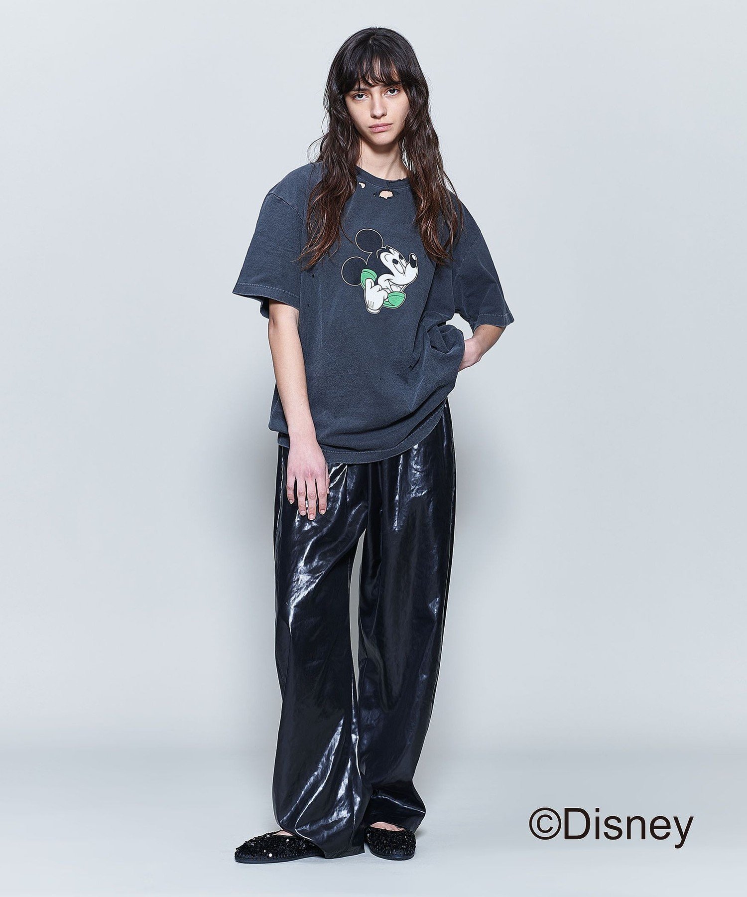 6(ROKU) ミッキー　MICKEY/Tシャツ 6 tシャツ 「6(ROKU)」MICKEY/Tシャツ レディース : ZOZOTOWN Yahoo!店