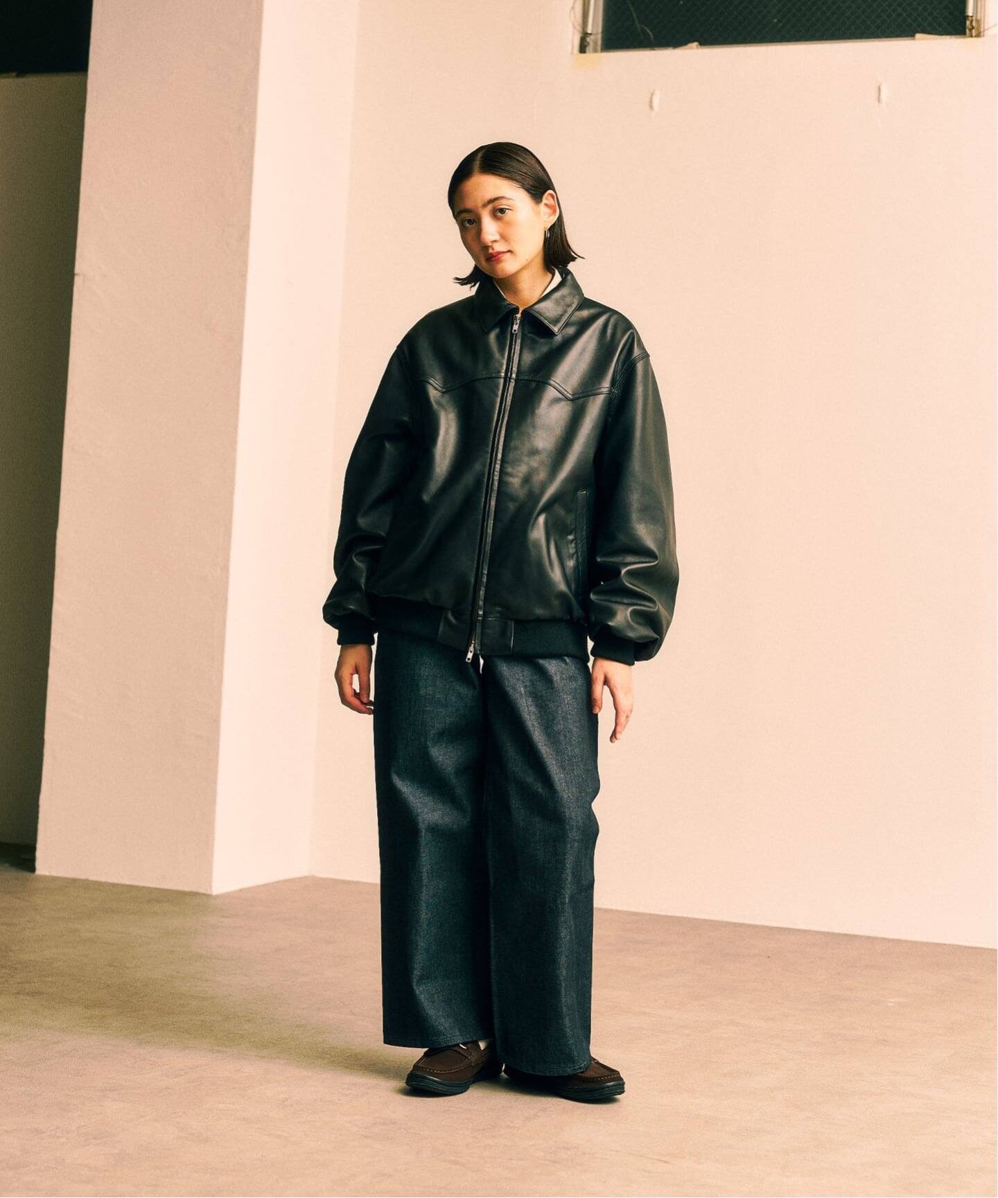 417 EDIFICE｜SHEEP LEATHER JACKET / シープレザージャケット