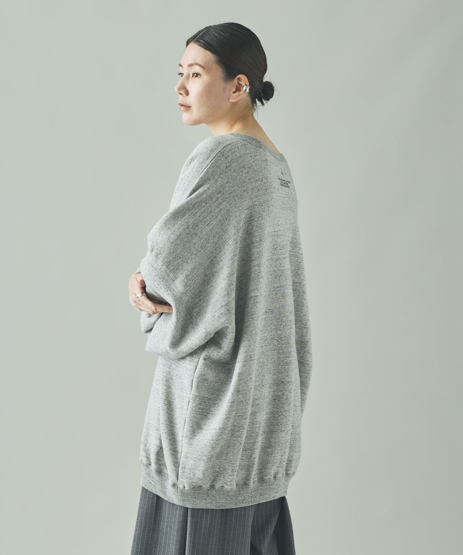 Curensology＆RC フレンチテリービッグトレーナー♢カーキ Curensology｜<&RC>フレンチテリービッグトレーナー | Rakuten Fashion