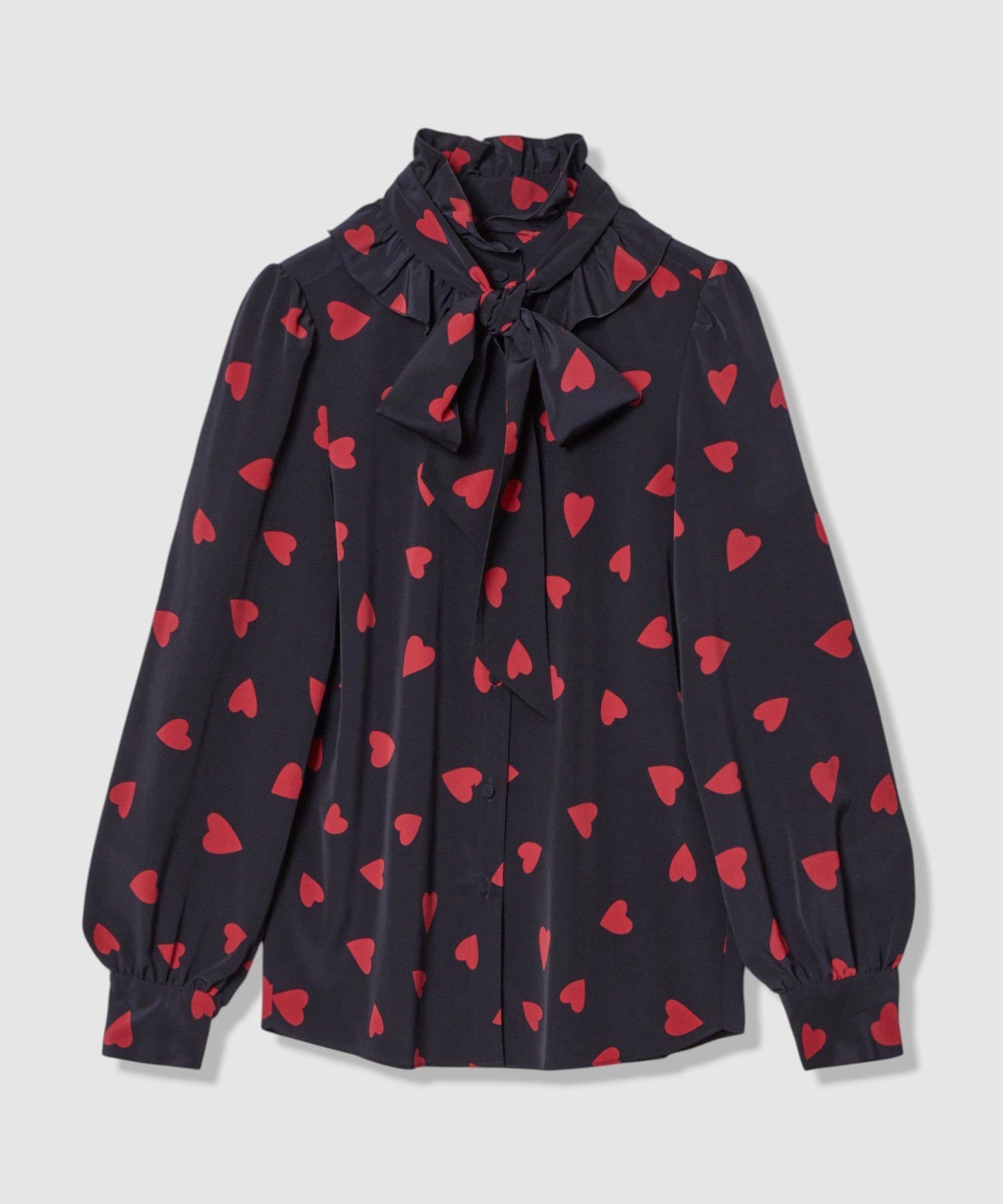 allureville｜WEB限定【LOULOU WILLOUGHBY】デシンハートプリント