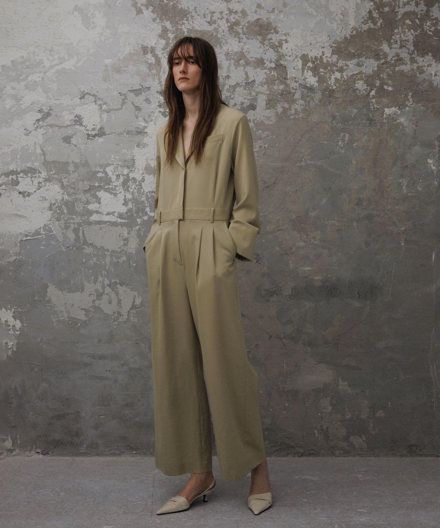 ADAM ET ROPE'｜【EMOELLE】テーラードオールインワン | Rakuten