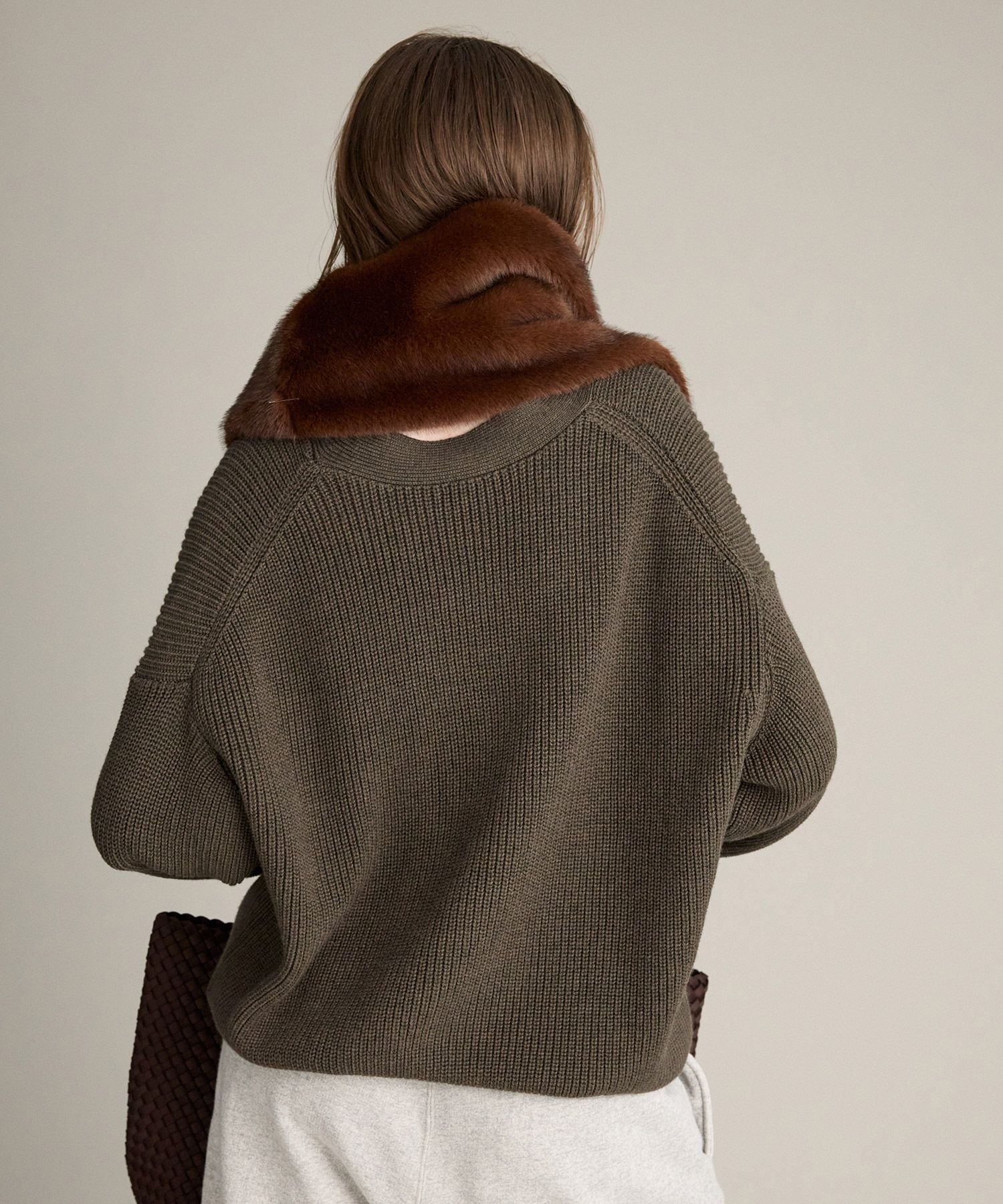 BRILL｜MODERN アゼVネックカーディガン | Rakuten Fashion(楽天