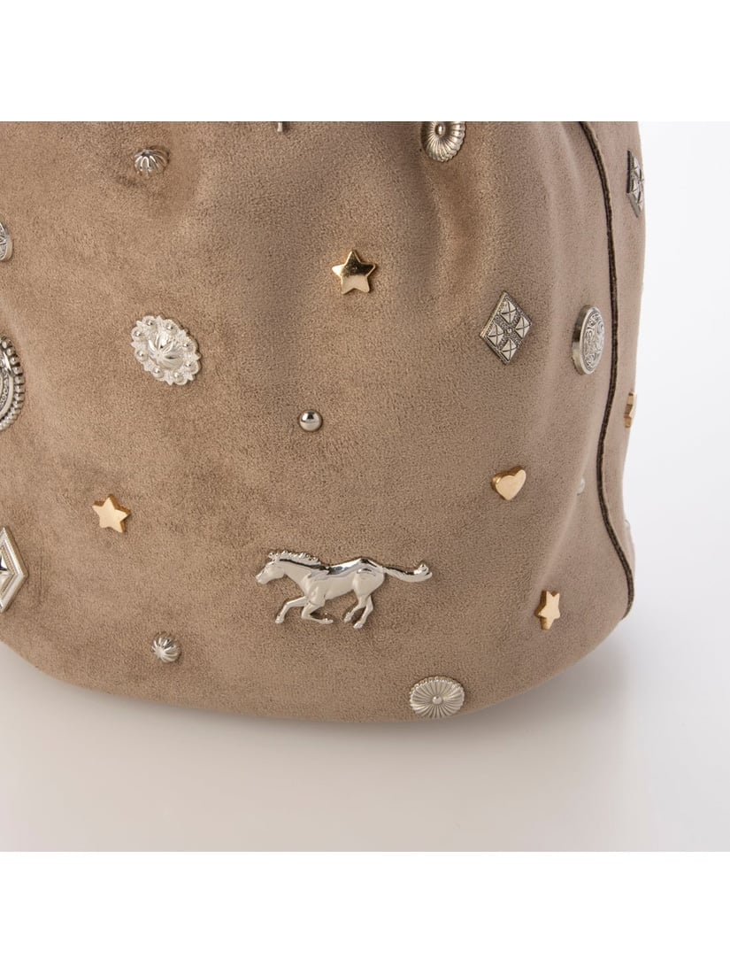 UN BILLION｜カカトゥ kakatoo / スエード調スタッズドロストバッグ