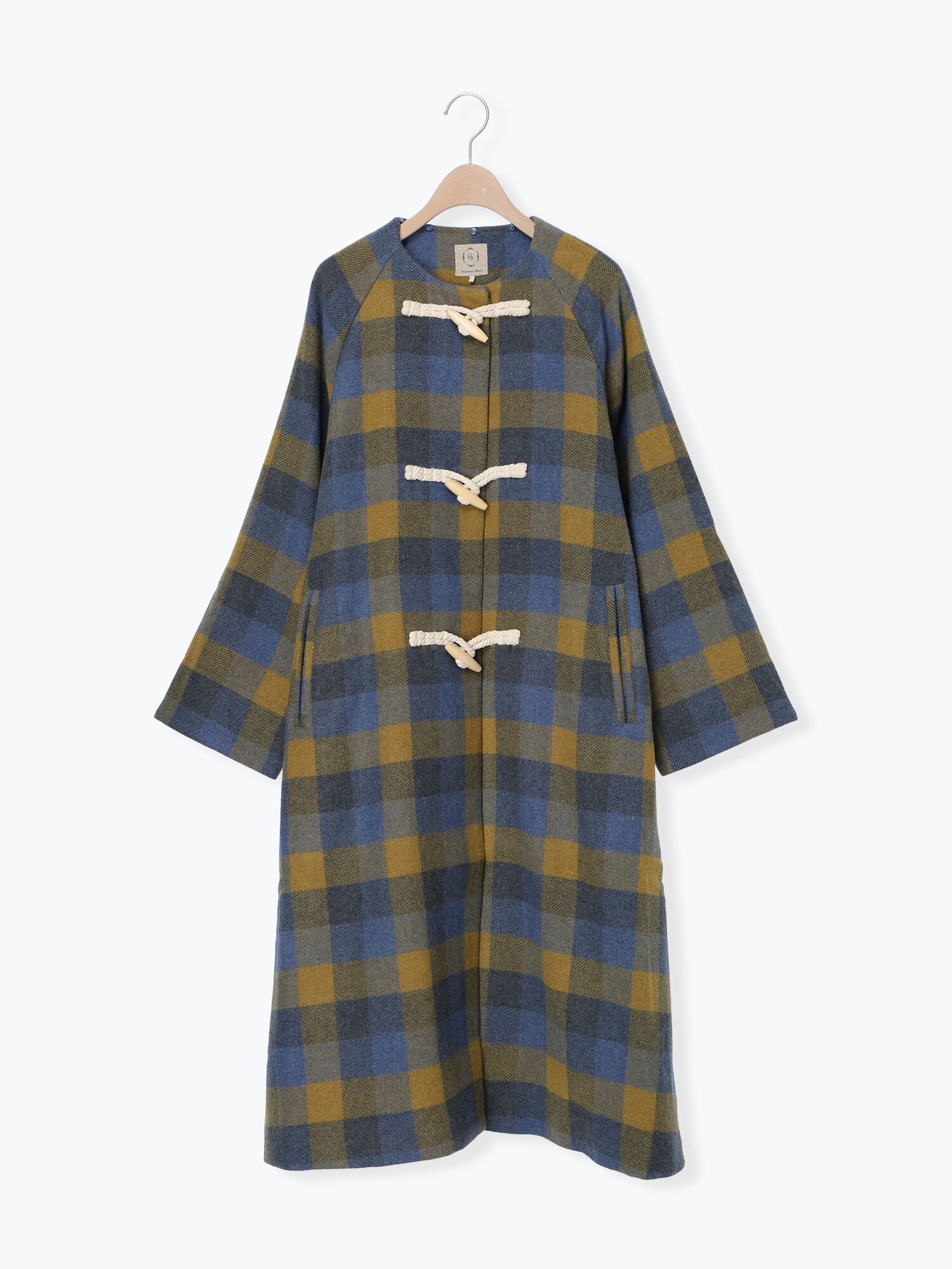 Samansa Mos2｜[タスマニアウール]2WAY襟ロングコート | Rakuten