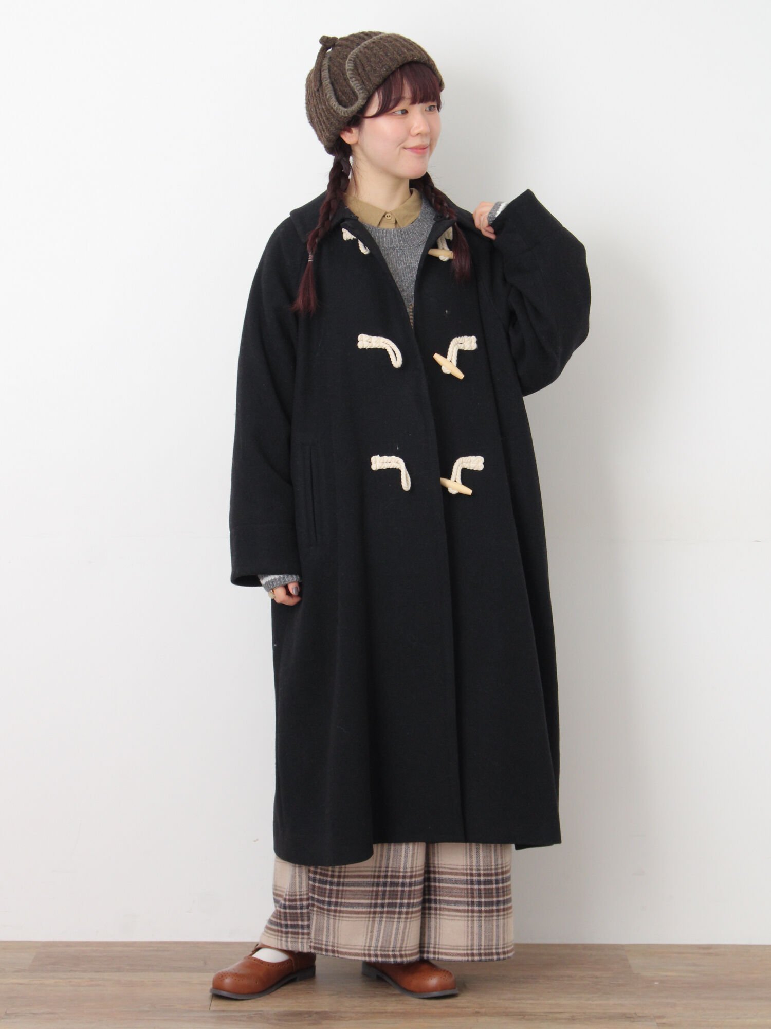 Samansa Mos2｜[タスマニアウール]2WAY襟ロングコート | Rakuten