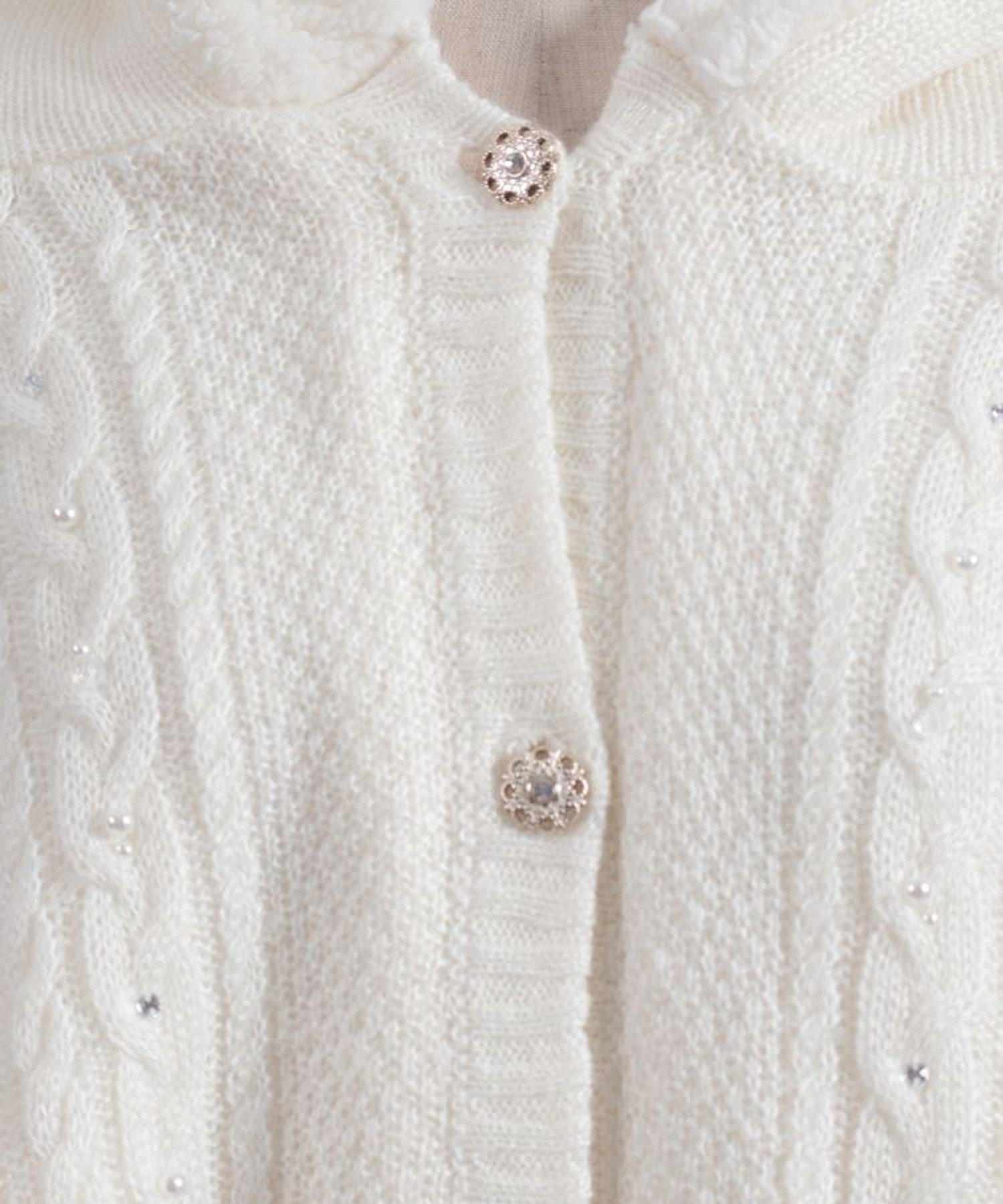 axes femme｜パール裏ボアニットポンチョ | Rakuten Fashion(楽天